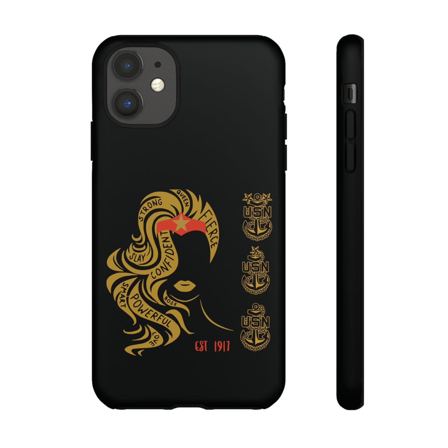 WW OG Long Hair Gold Phone Case
