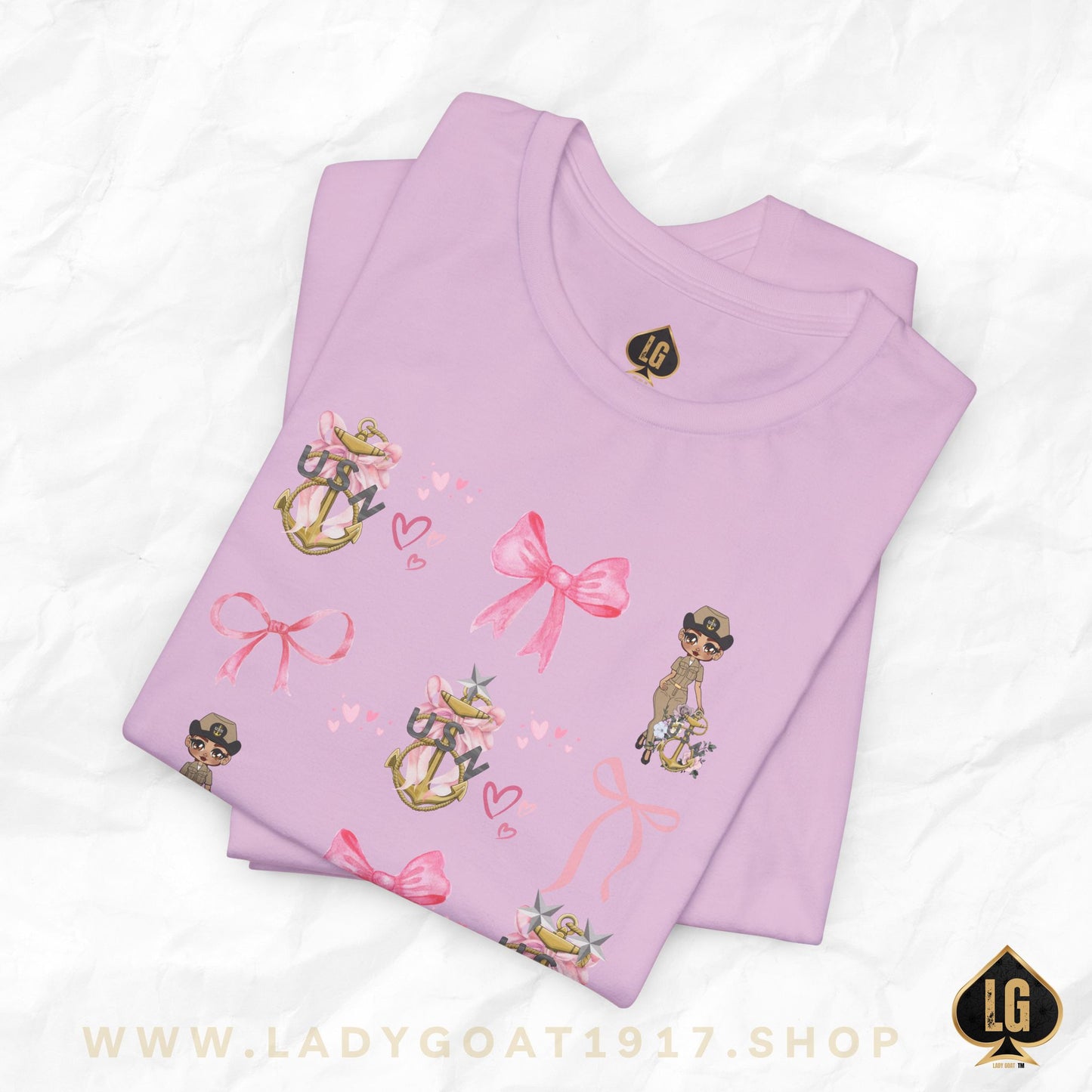 Lady Goat Coquette V8 Unisex Tee