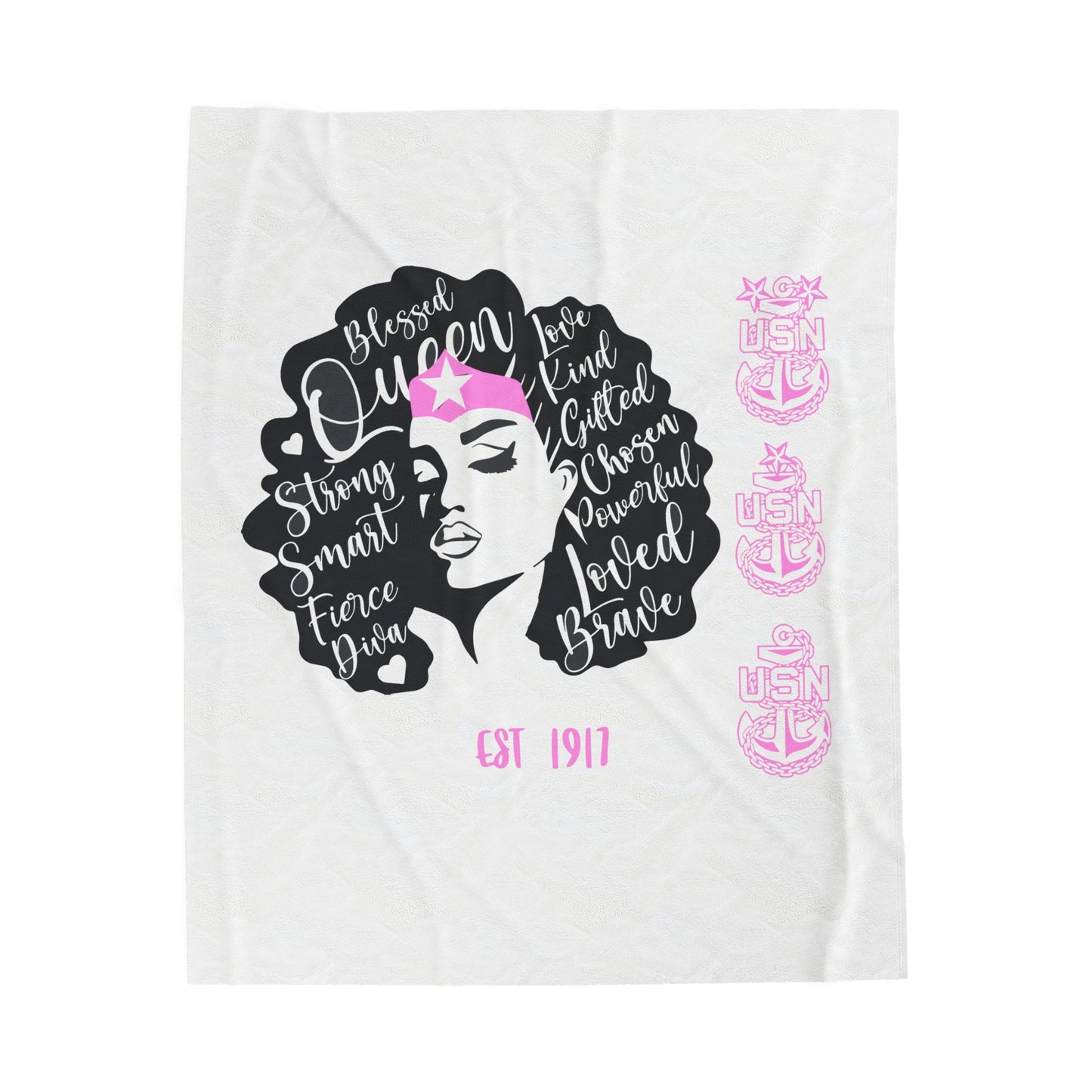WW P!NK BCA Diva Fleece Blanket