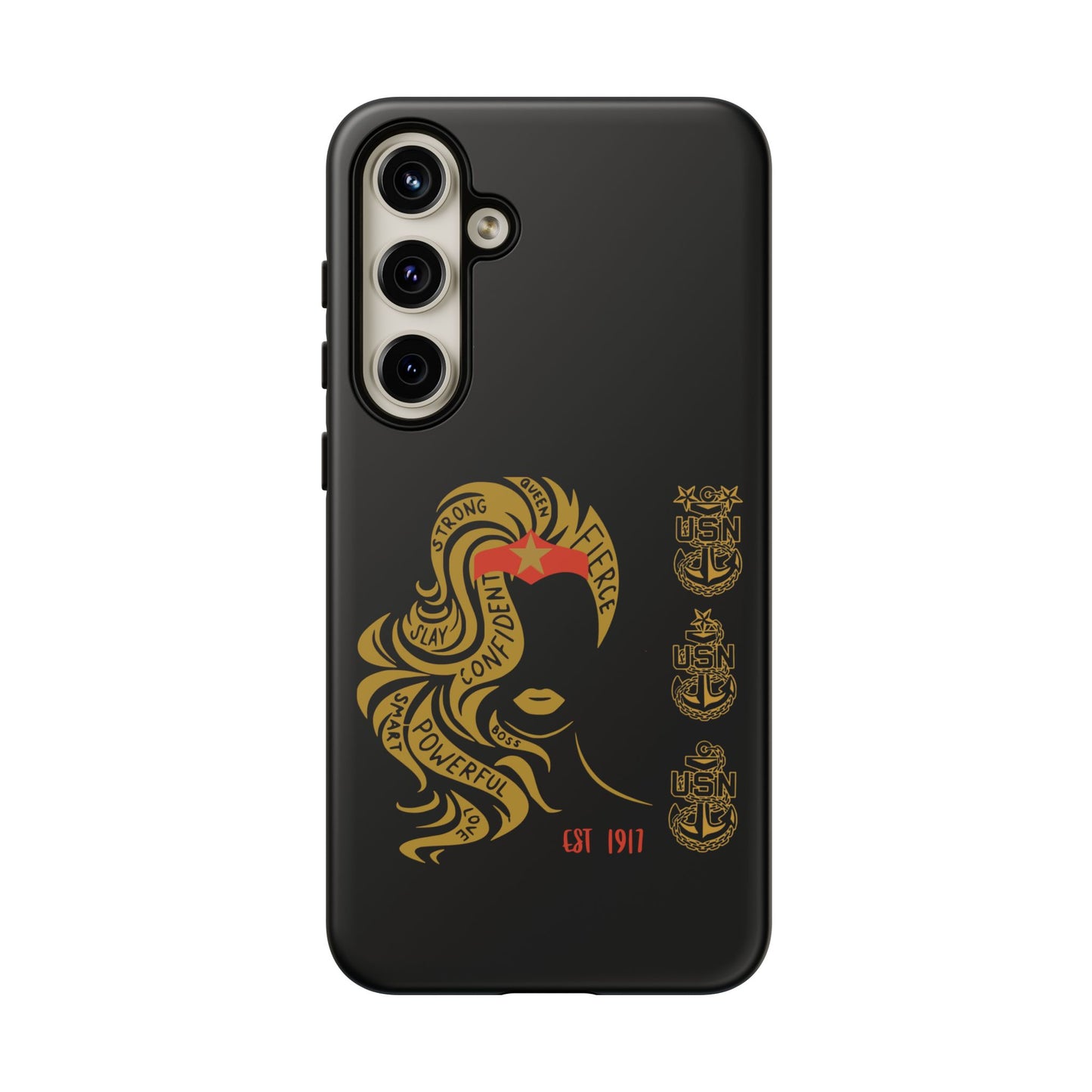 WW OG Long Hair Gold Phone Case
