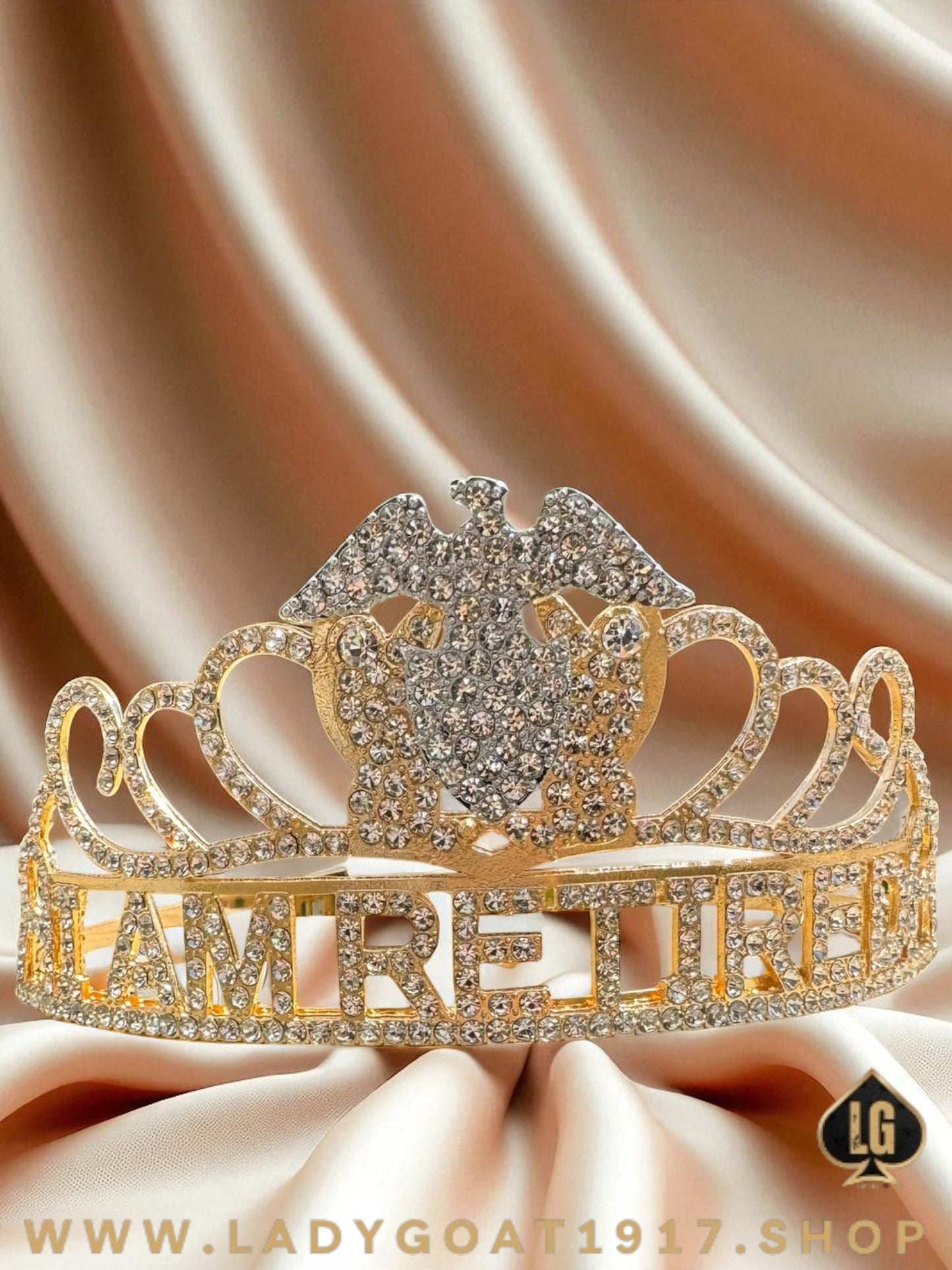Gold Retirement Crown Officer 👑
