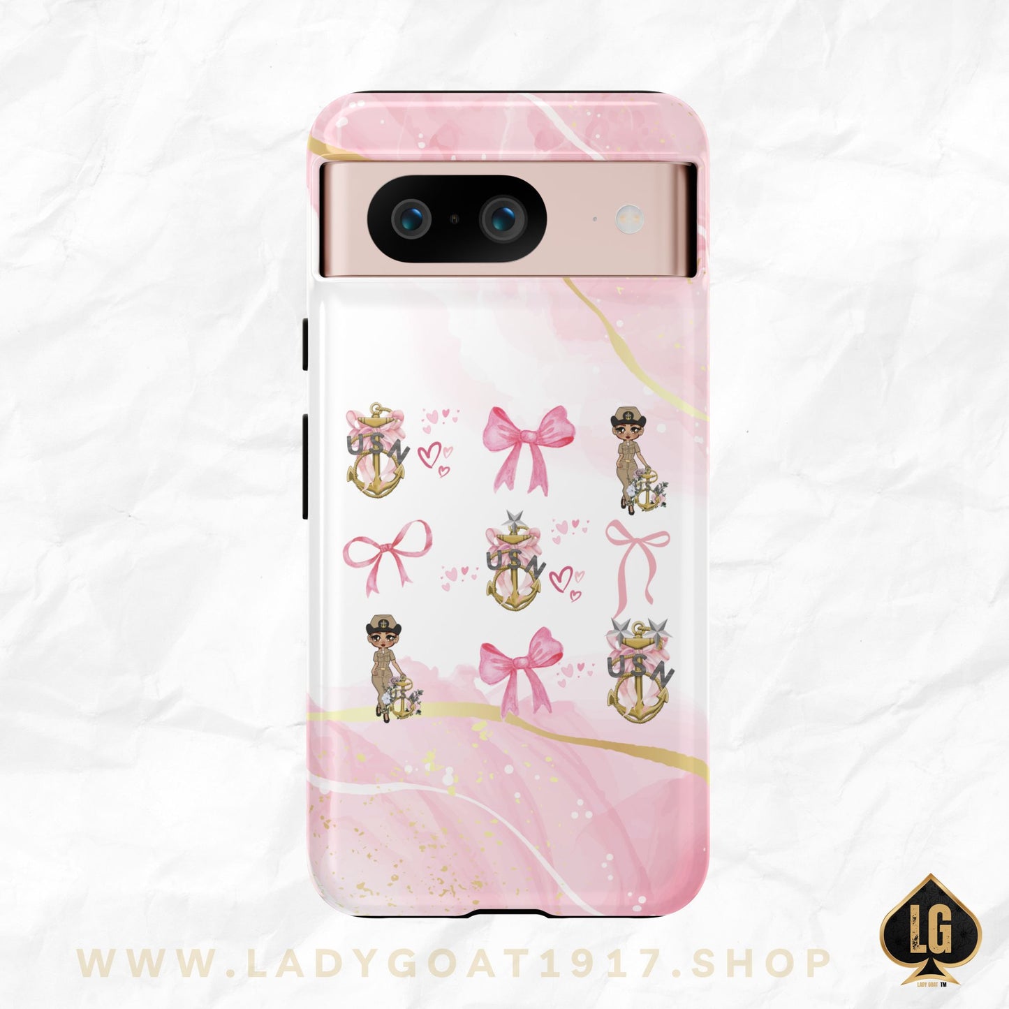 Lady Goat Coquette V8 Phone Case