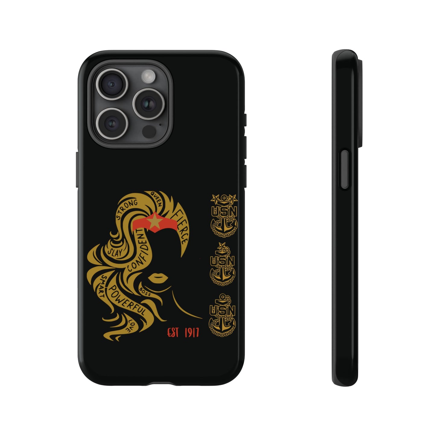 WW OG Long Hair Gold Phone Case