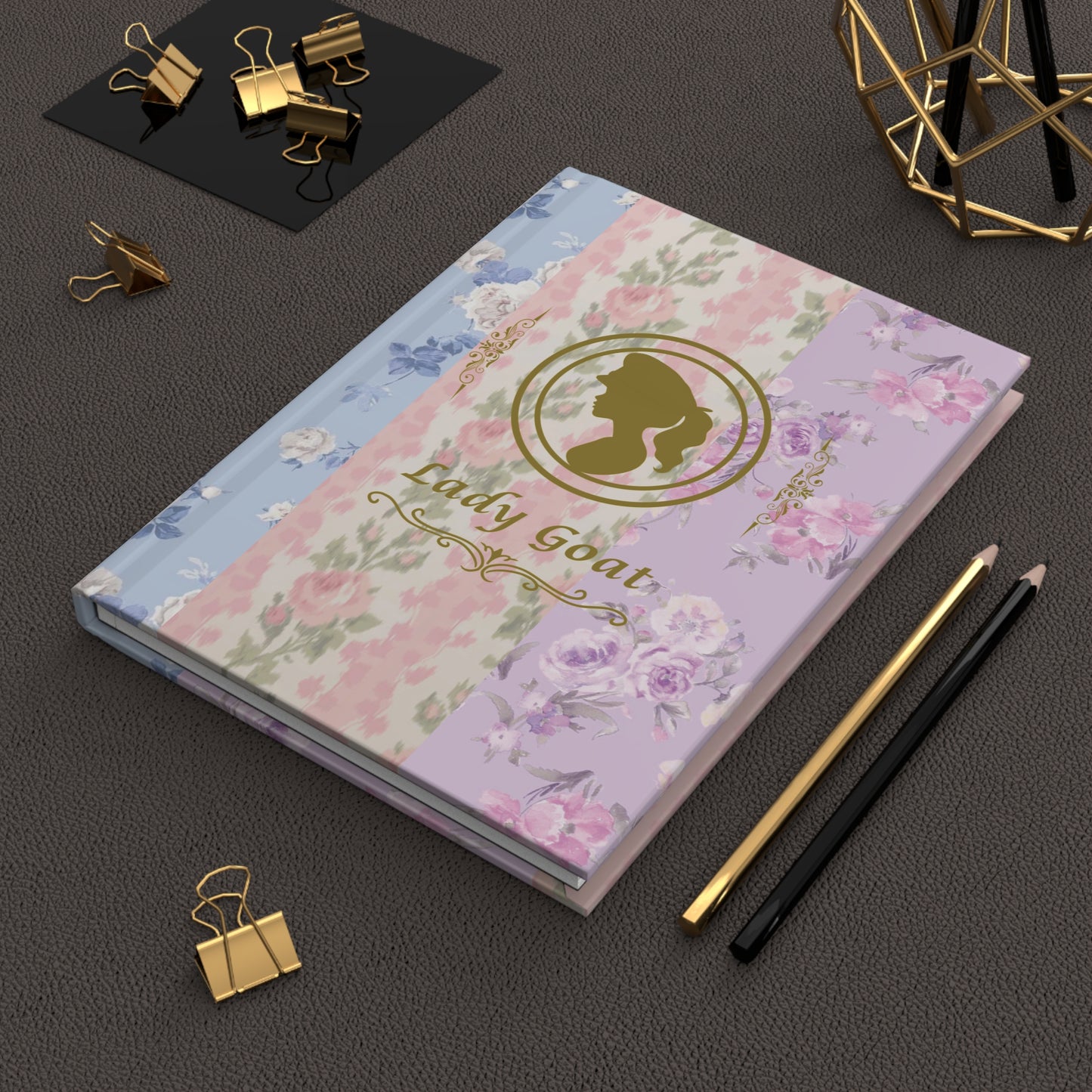LADYGOATFANCY V4  Hardcover Journal Matte