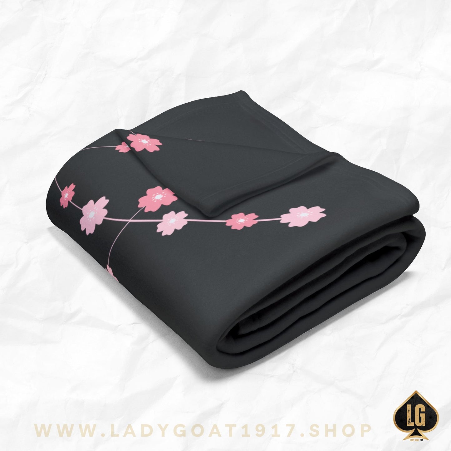 FY25 Lady Goat Fleece Blanket