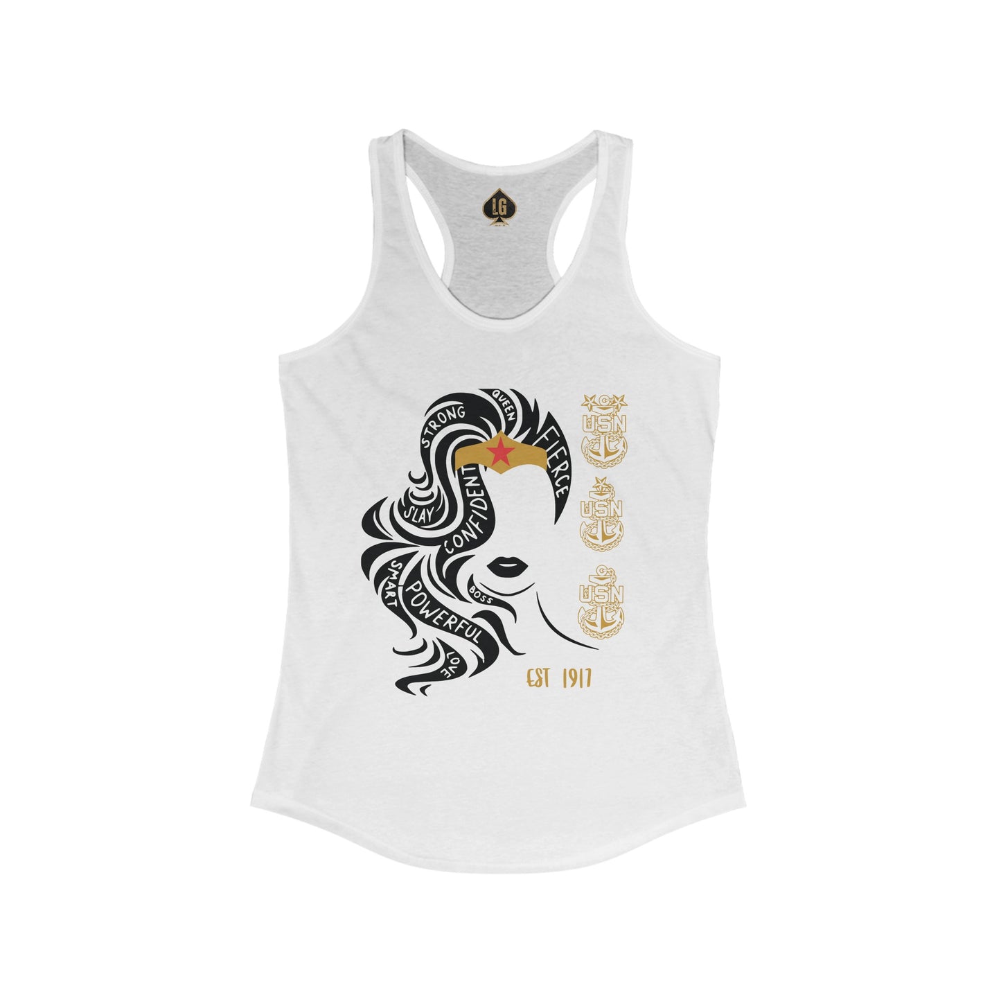 WW O.G Long Hair Women's Ideal Racerback Tank