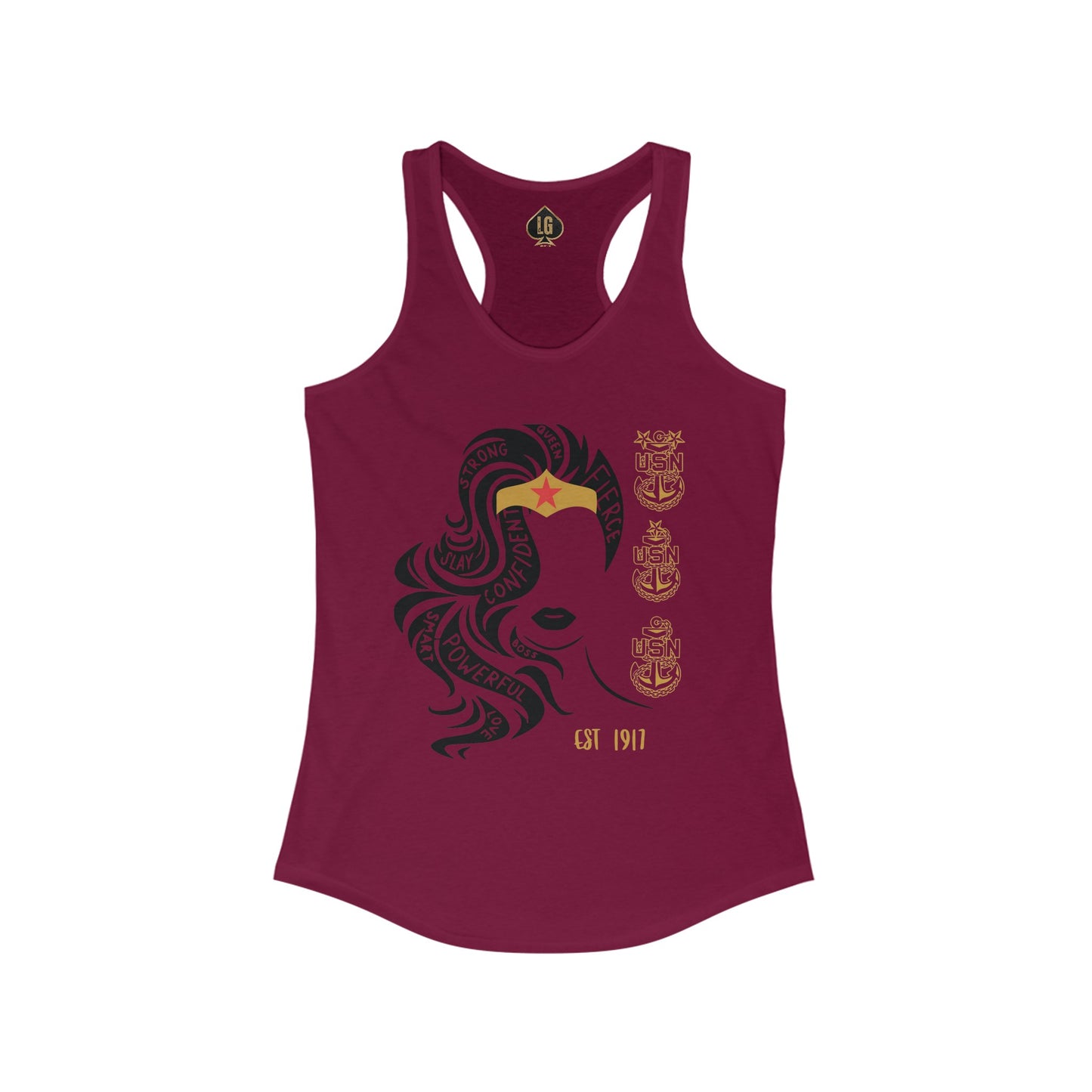 WW O.G Long Hair Women's Ideal Racerback Tank