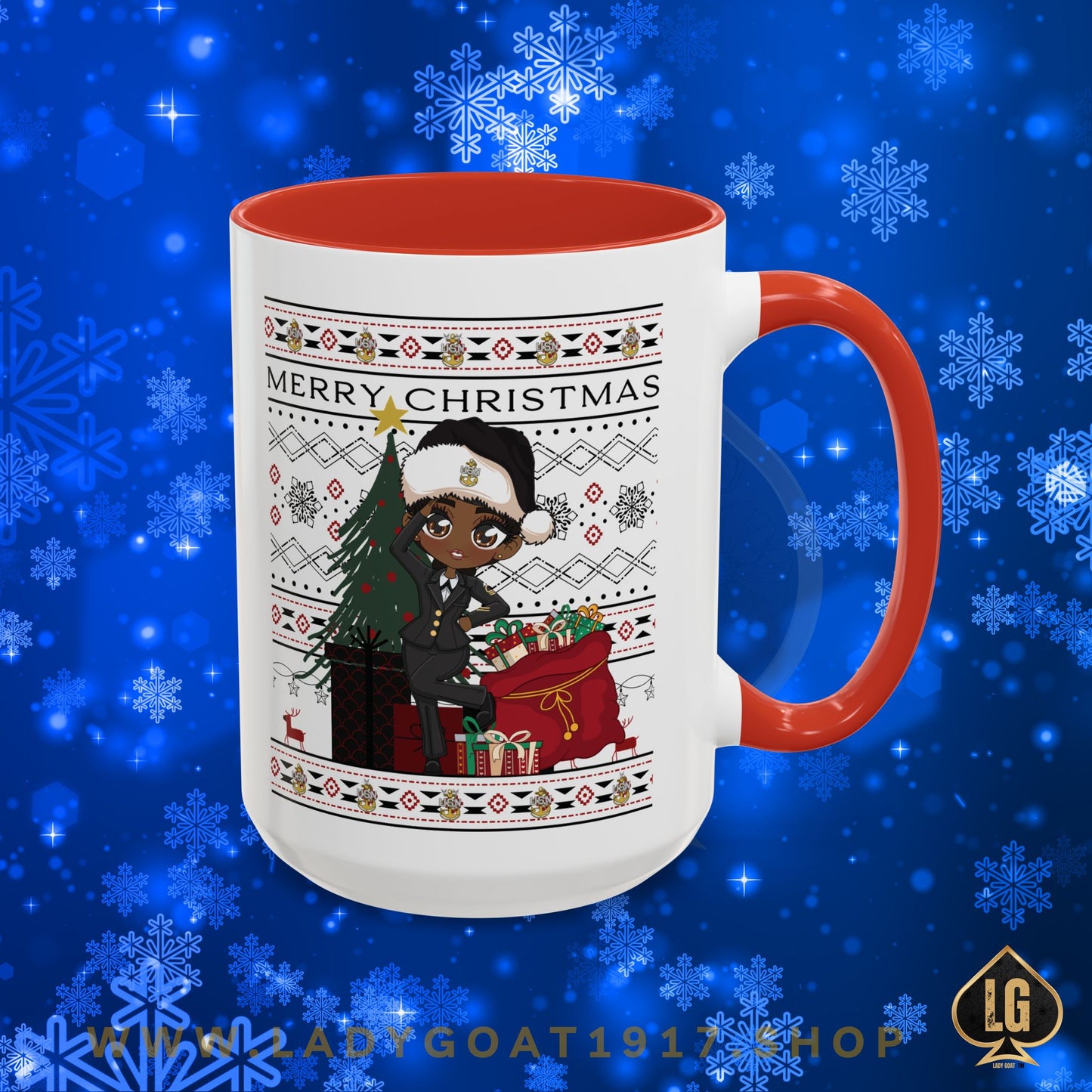 Christmas Blues V2  15oz Mug