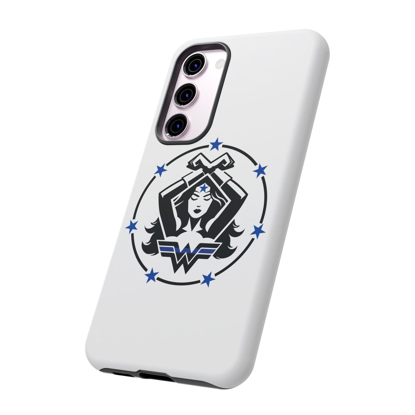WW Blue Line Tough Phone Case V2