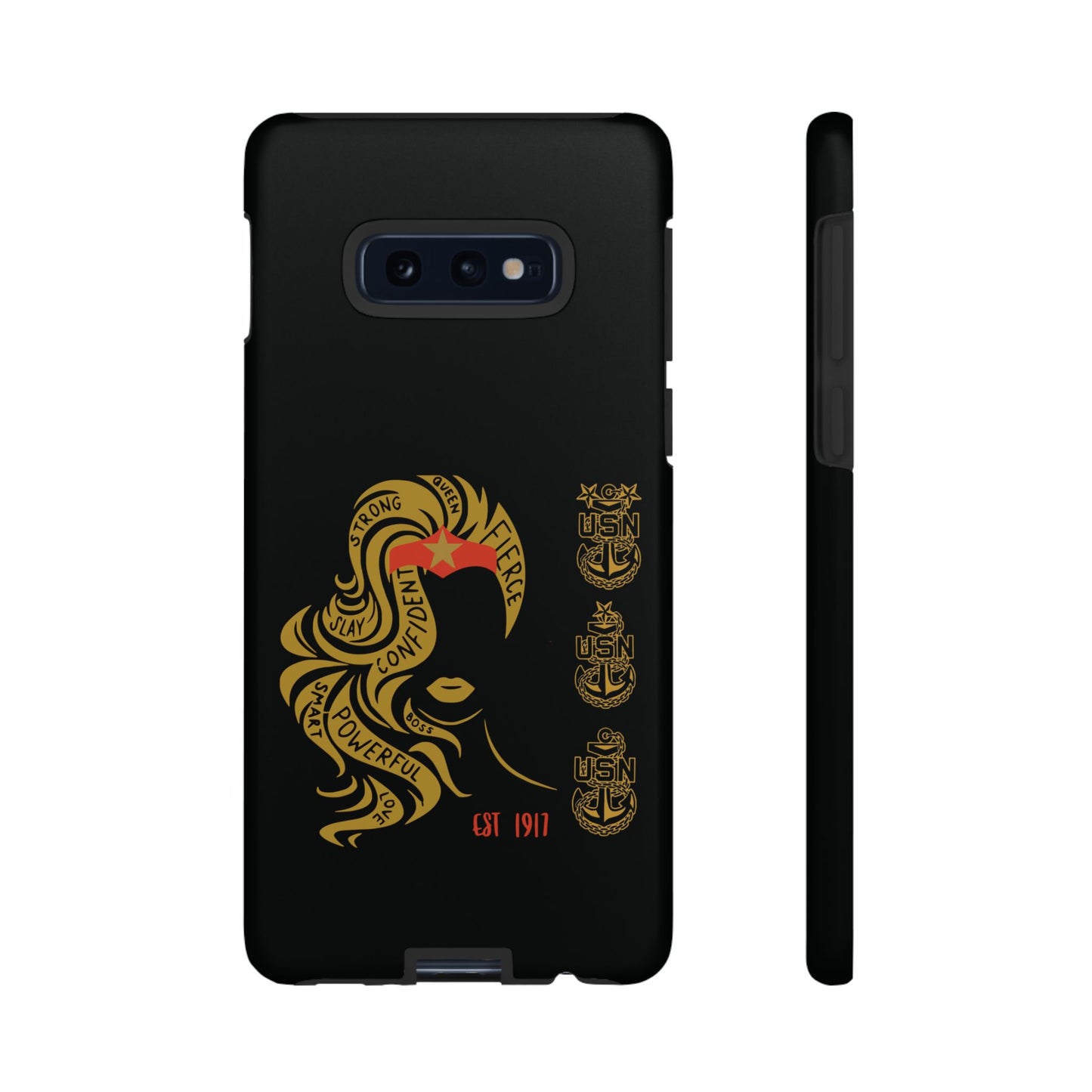 WW OG Long Hair Gold Phone Case