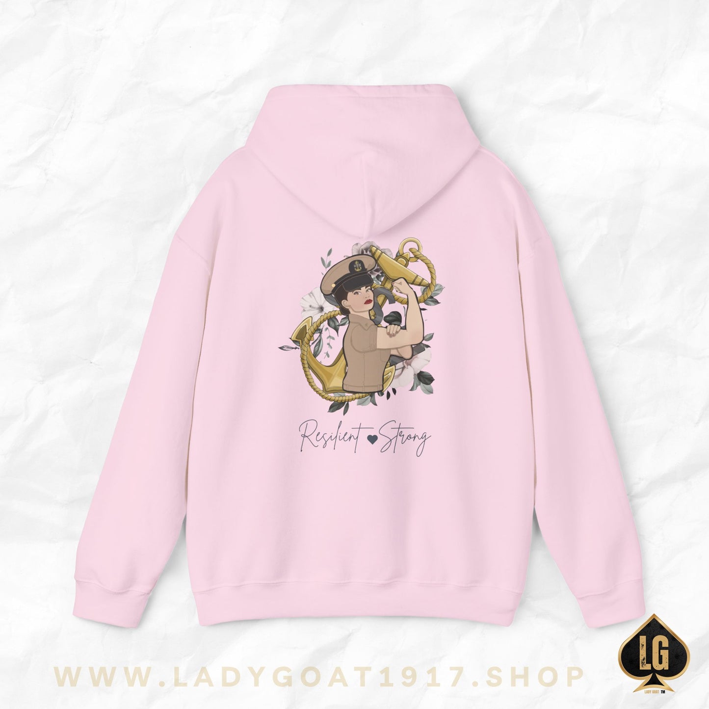 Resilient and Strong V6  Unisex Hoodie