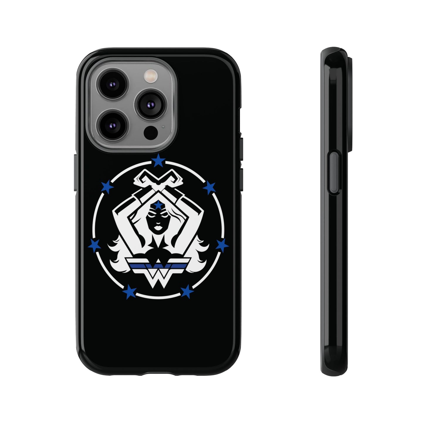 WW Blue Line Tough Phone Case