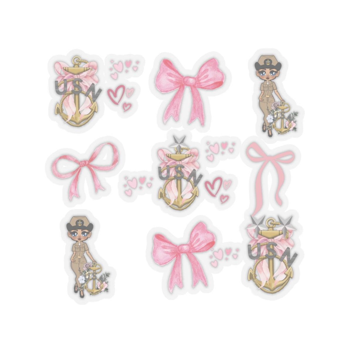 Lady Goat Coquette V5 Stickers