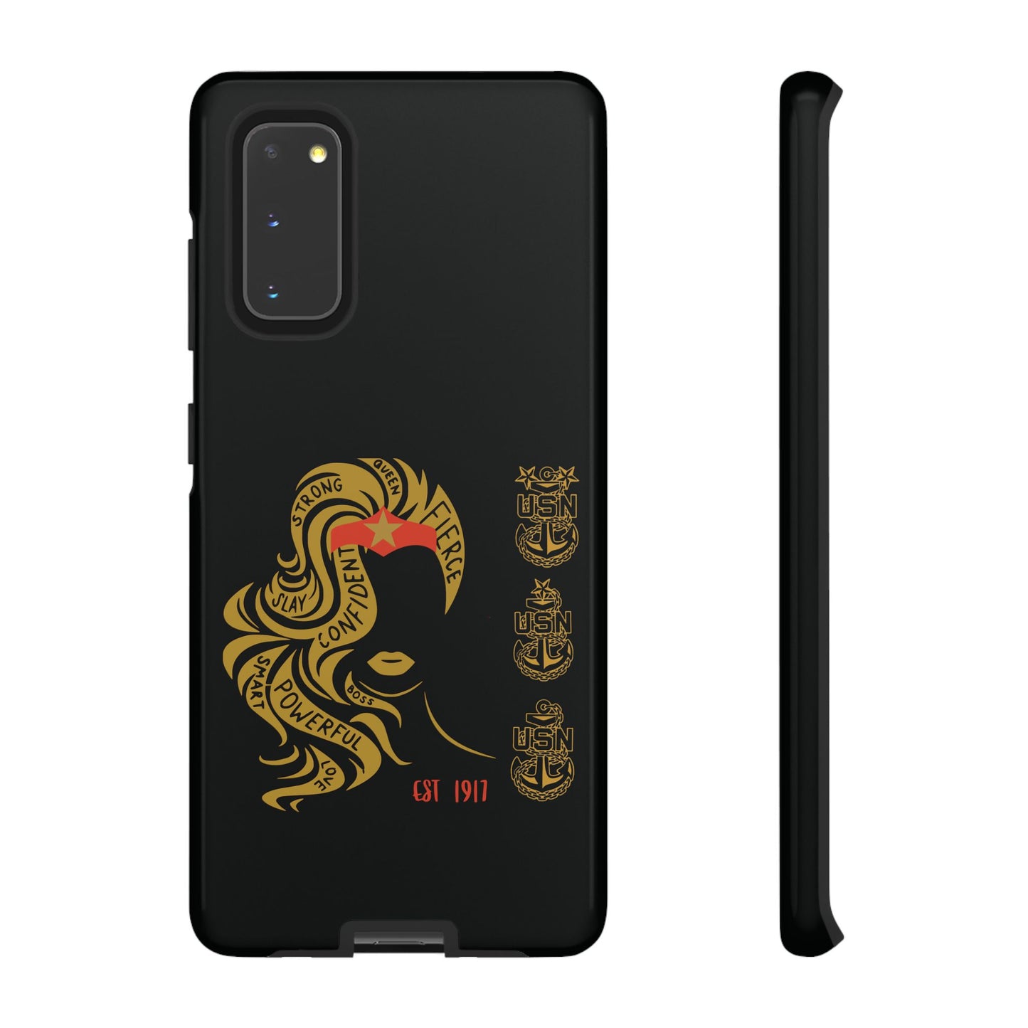 WW OG Long Hair Gold Phone Case