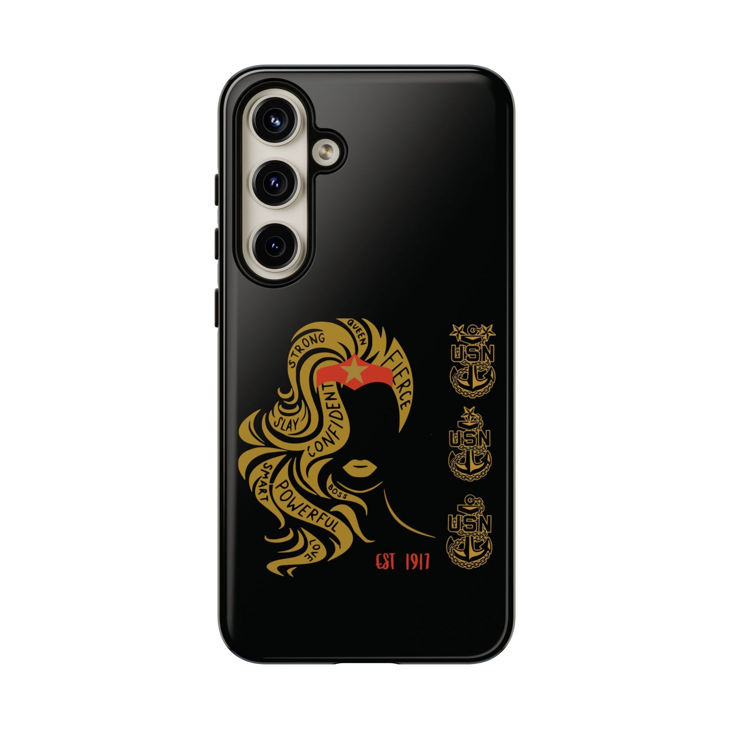 WW OG Long Hair Gold Phone Case
