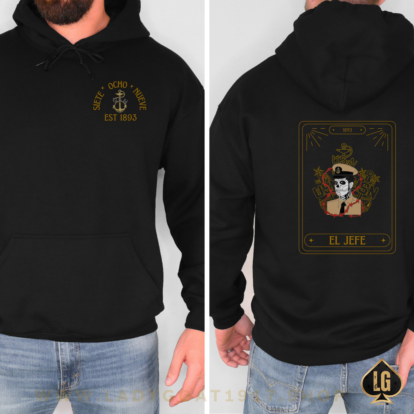 El Jefe  Unisex Hoodie