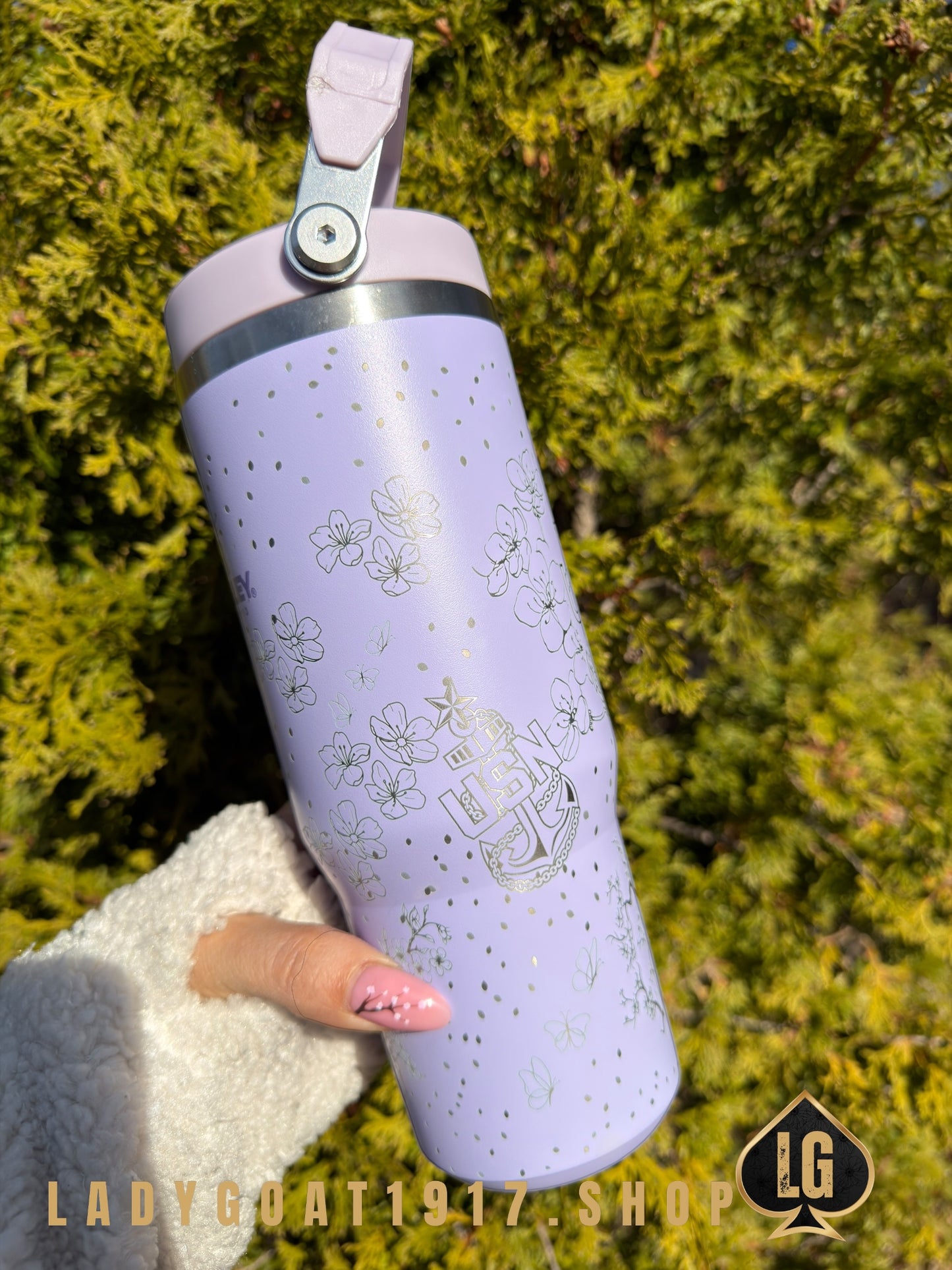 Blossom Water Bottle 30oz Tumbler