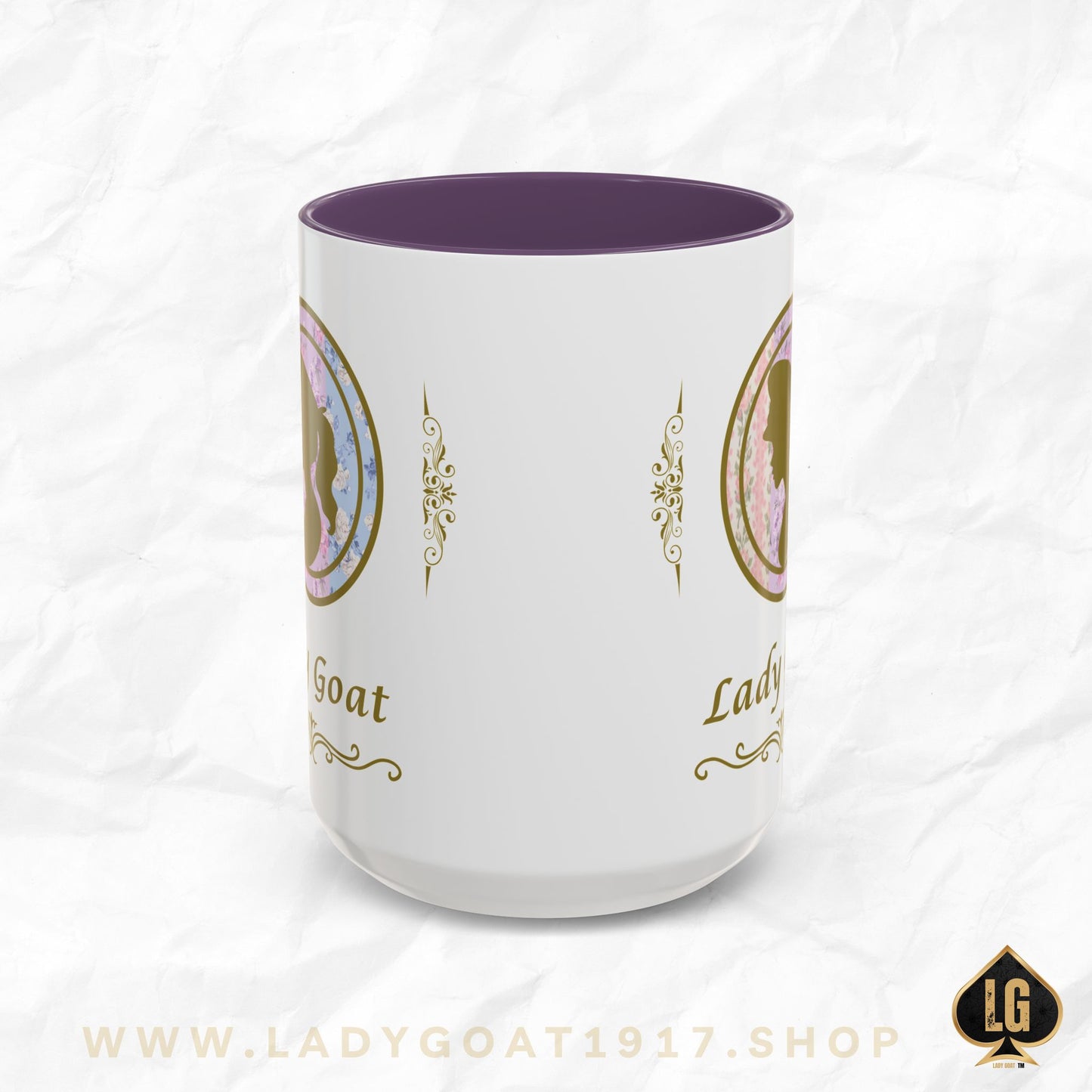 LADYGOATFANCY V4 Accent Coffee Mug 15oz