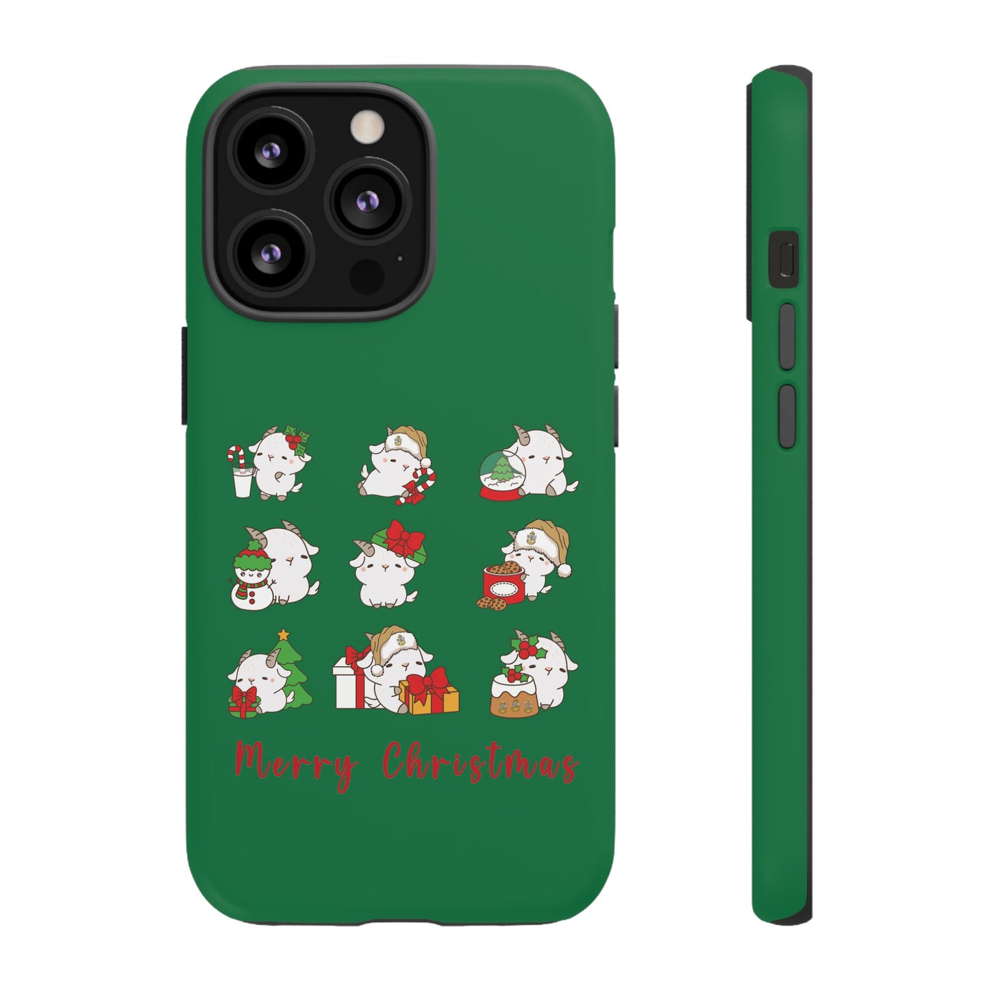 Hello Goat Christmas V2 Tough Phone Case