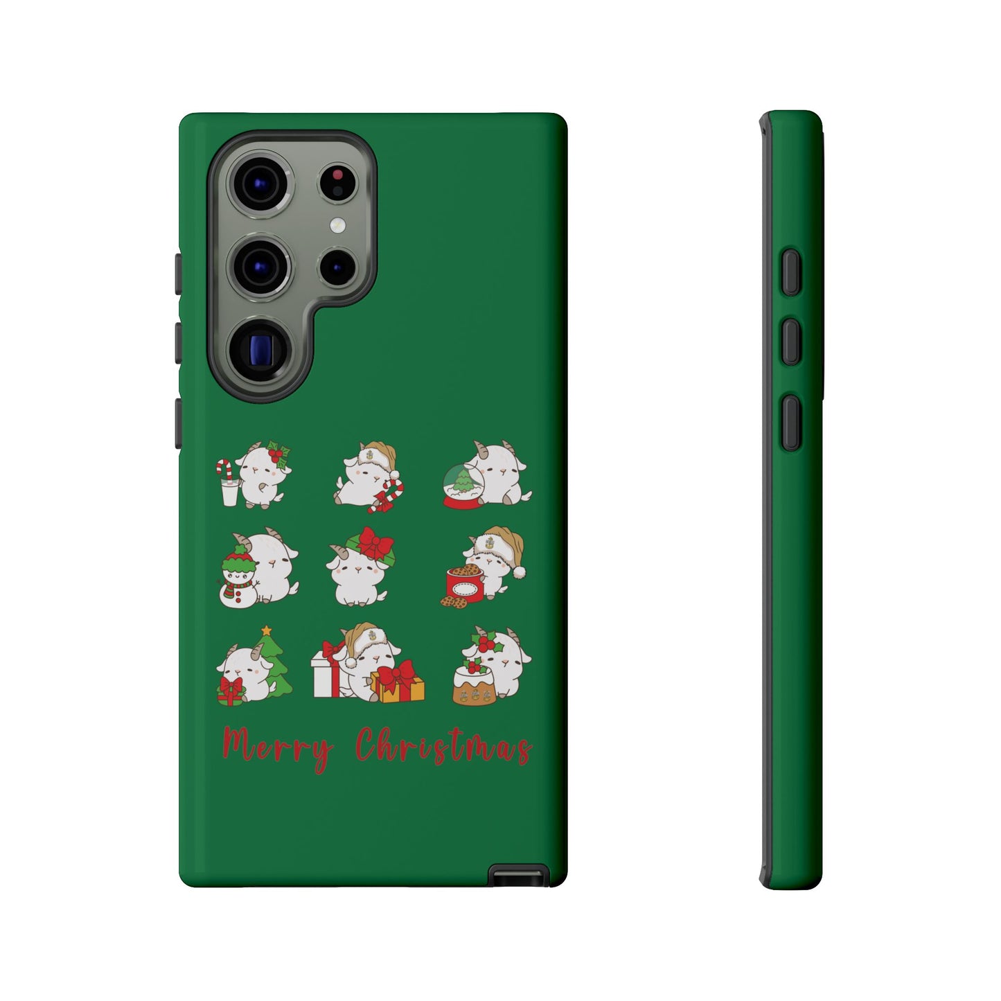 Hello Goat Christmas V2 Tough Phone Case
