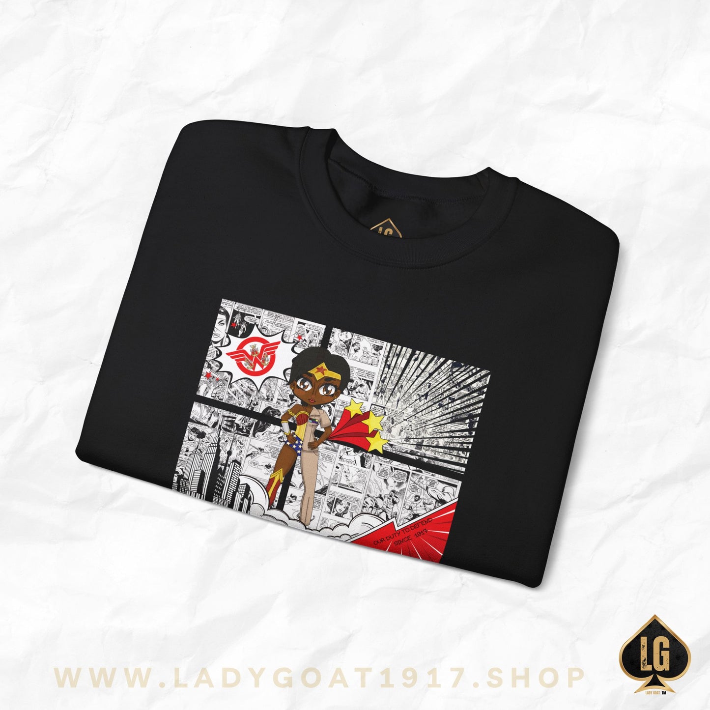 News Flash Comic V3 Crewneck Sweater