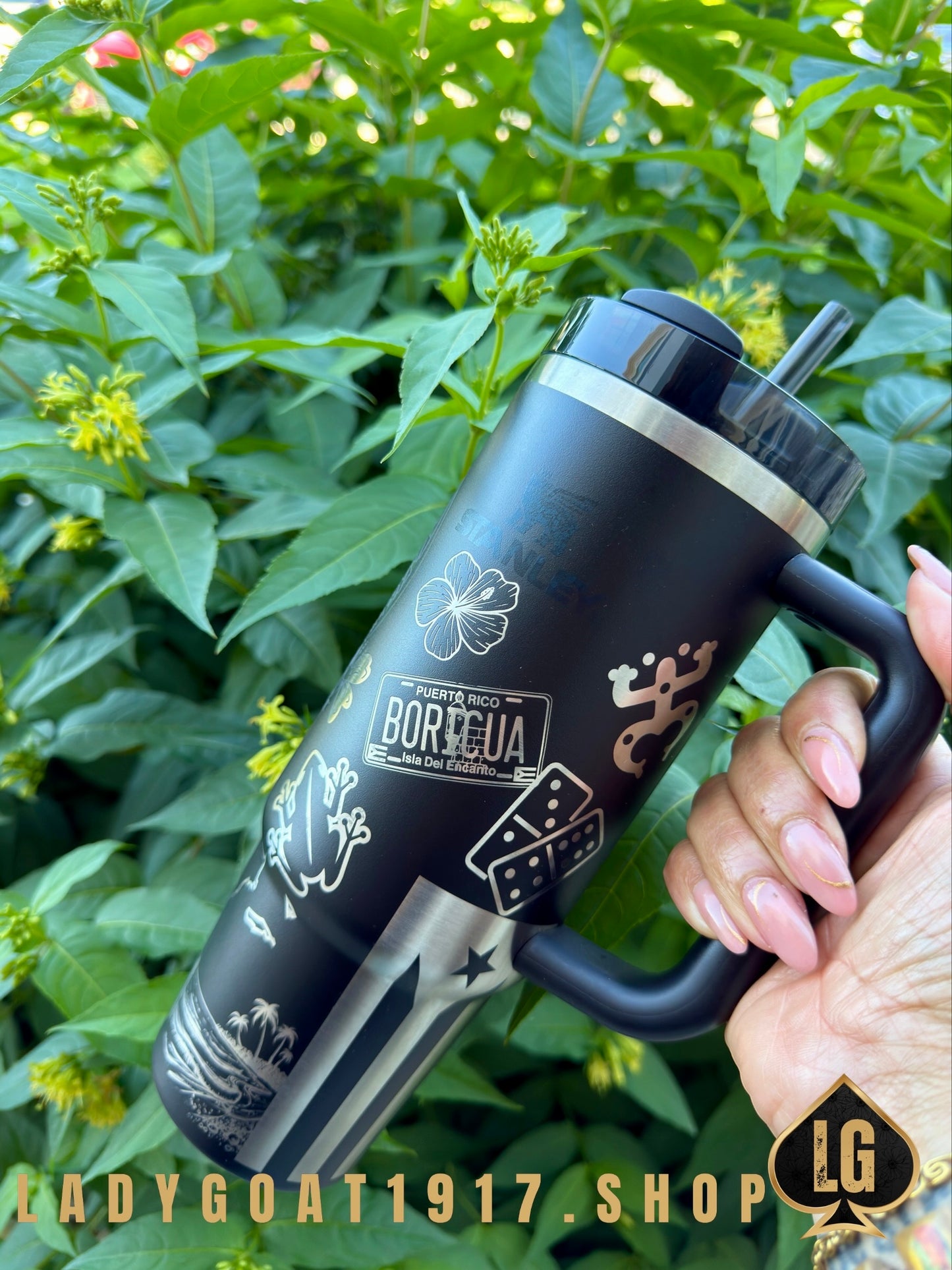 STANLEY Playero 🇵🇷🏝️ 30oz Tumbler Limited Negro