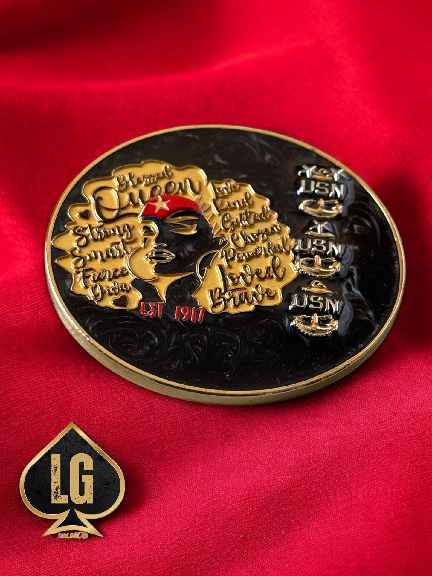 WW OG Diva Gold Challenge Coin 25”