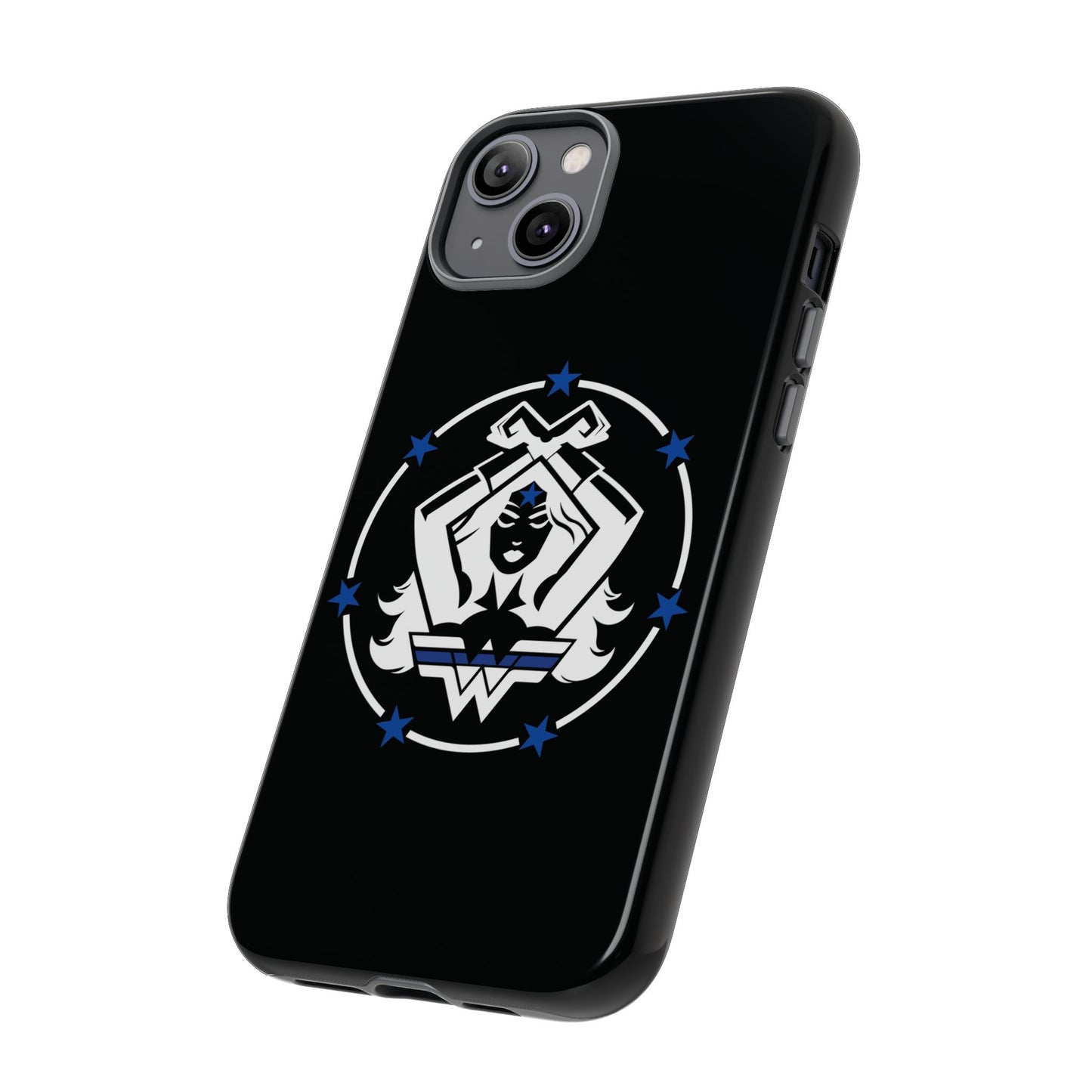 WW Blue Line Tough Phone Case