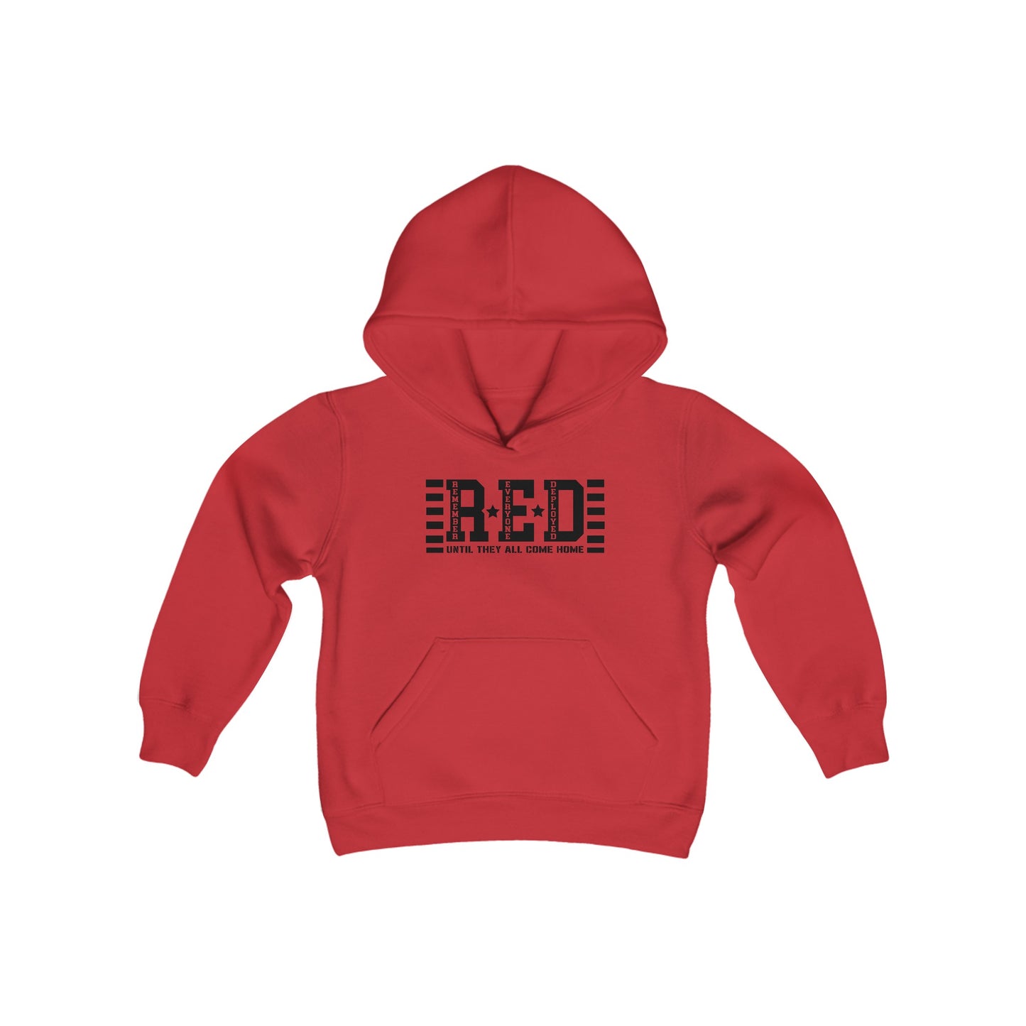 Youth RED Unisex Hoodie