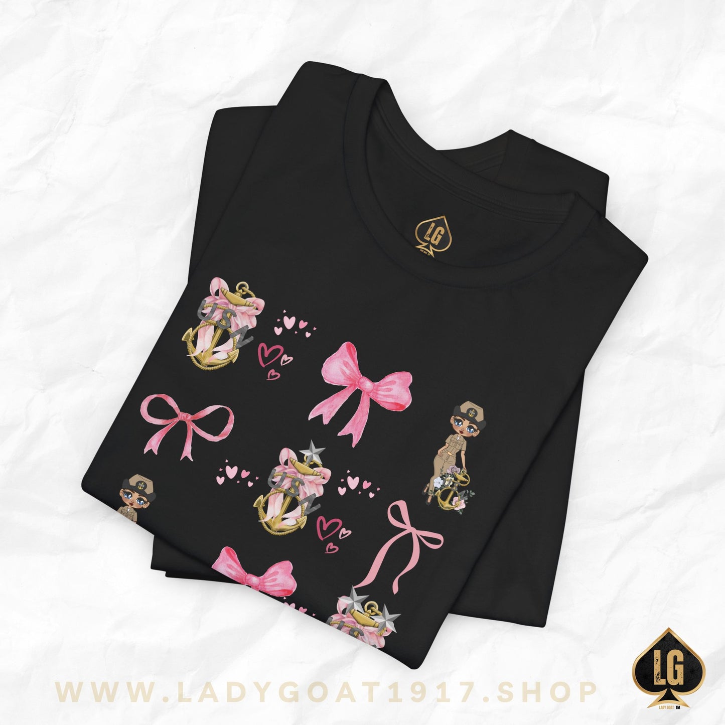 Lady Goat Coquette V5 Unisex Tee