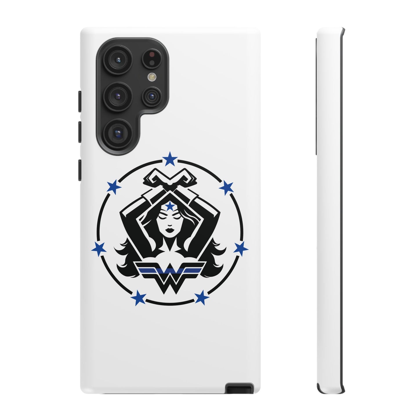 WW Blue Line Tough Phone Case V2