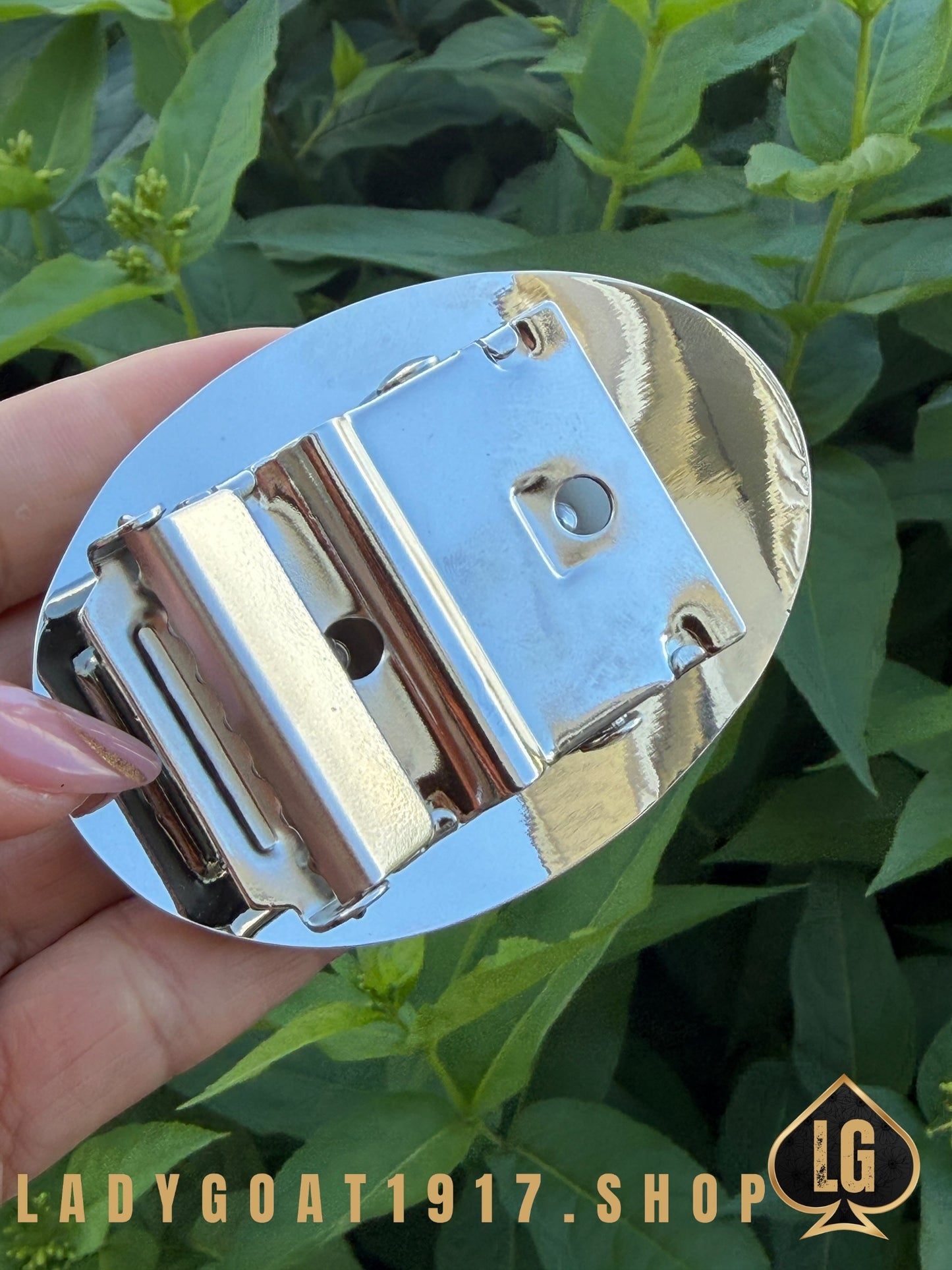 Boricua Sailor Belt Buckle Antique