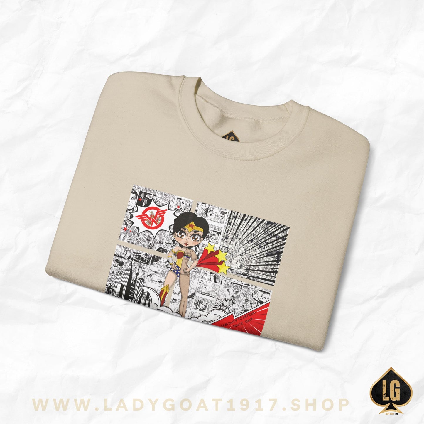 News Flash Comic V2 Crewneck Sweater