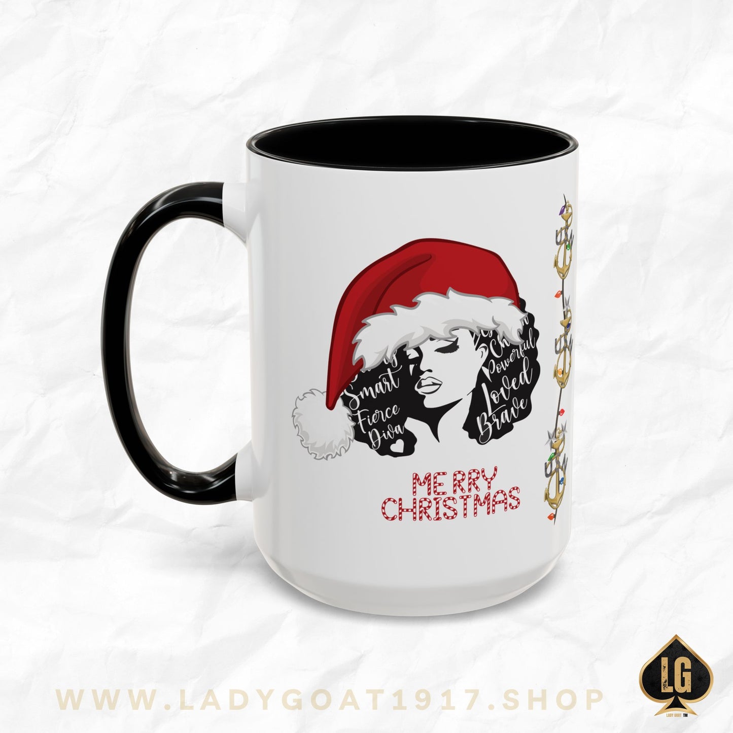 WW Diva OG Christmas 15oz Mug
