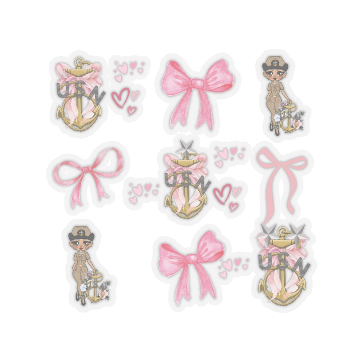 Lady Goat Coquette V9 Stickers