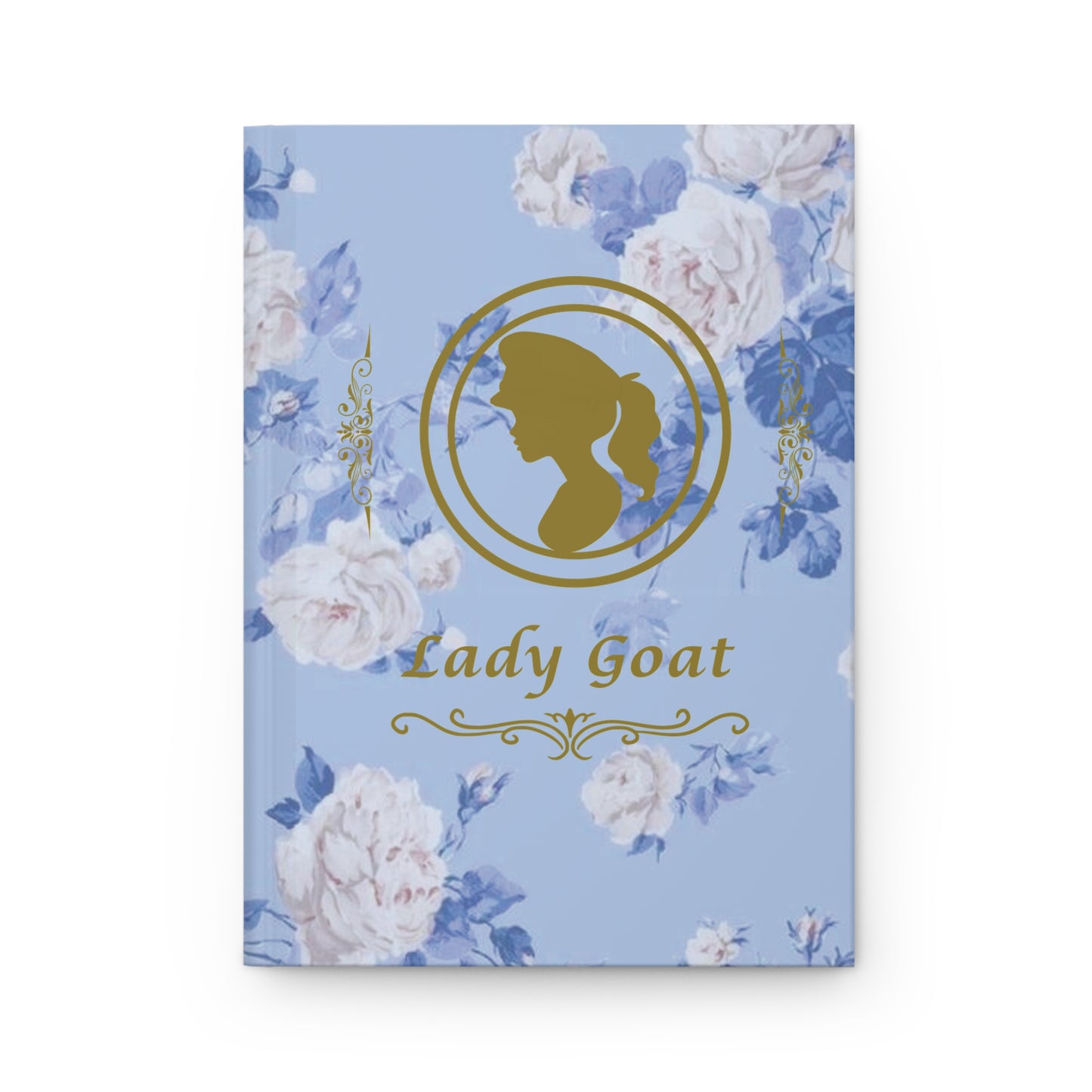 LADYGOATFANCY V2  Hardcover Journal Matte