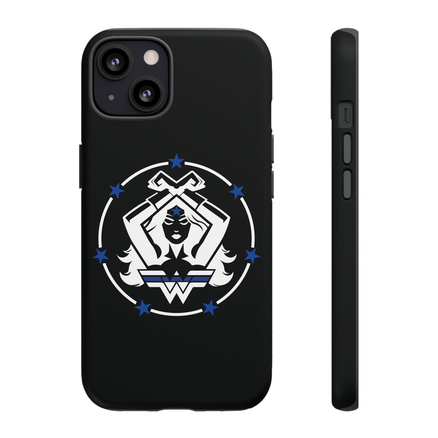WW Blue Line Tough Phone Case