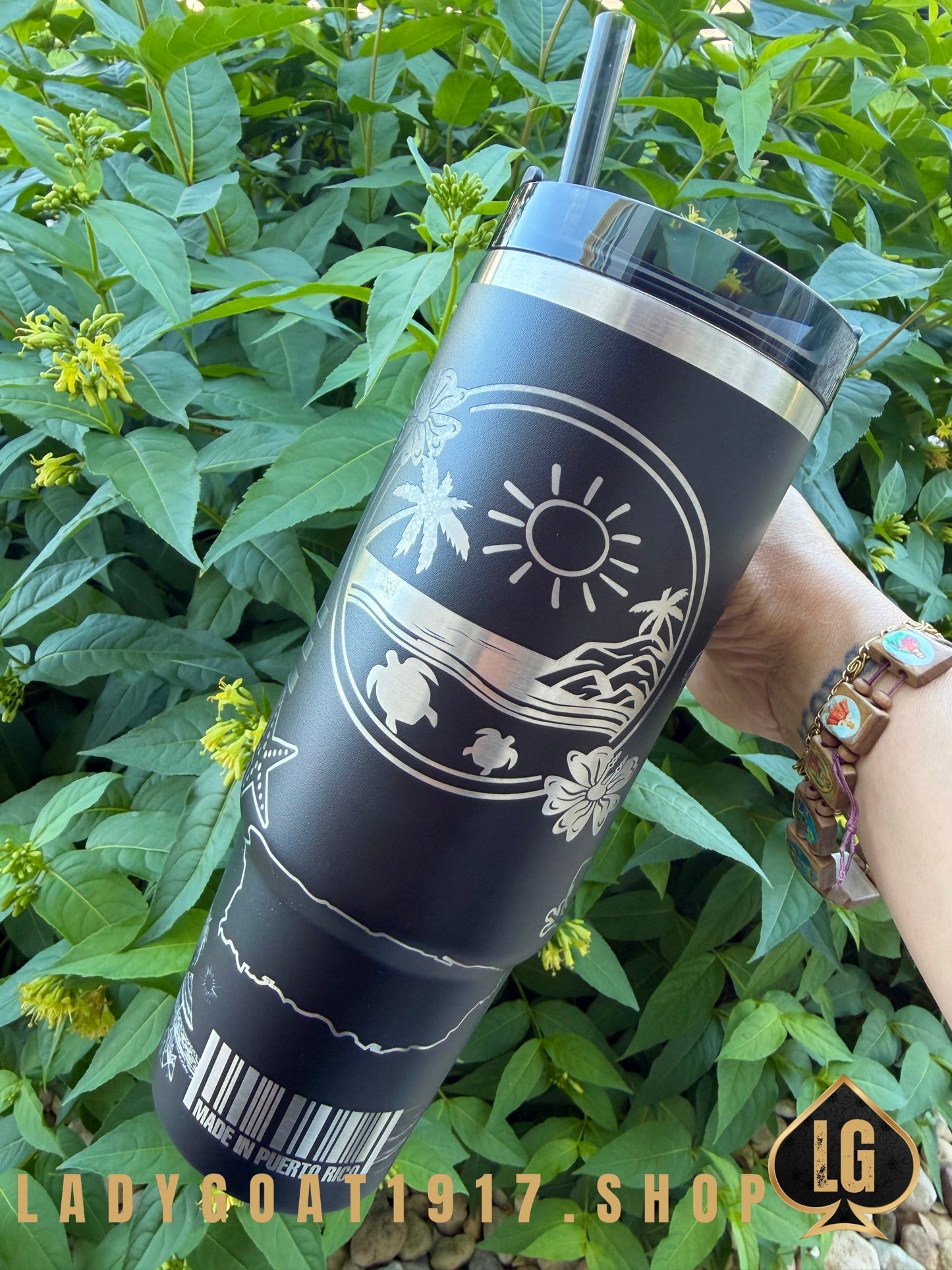 STANLEY Playero 🇵🇷🏝️ 30oz Tumbler Limited Negro