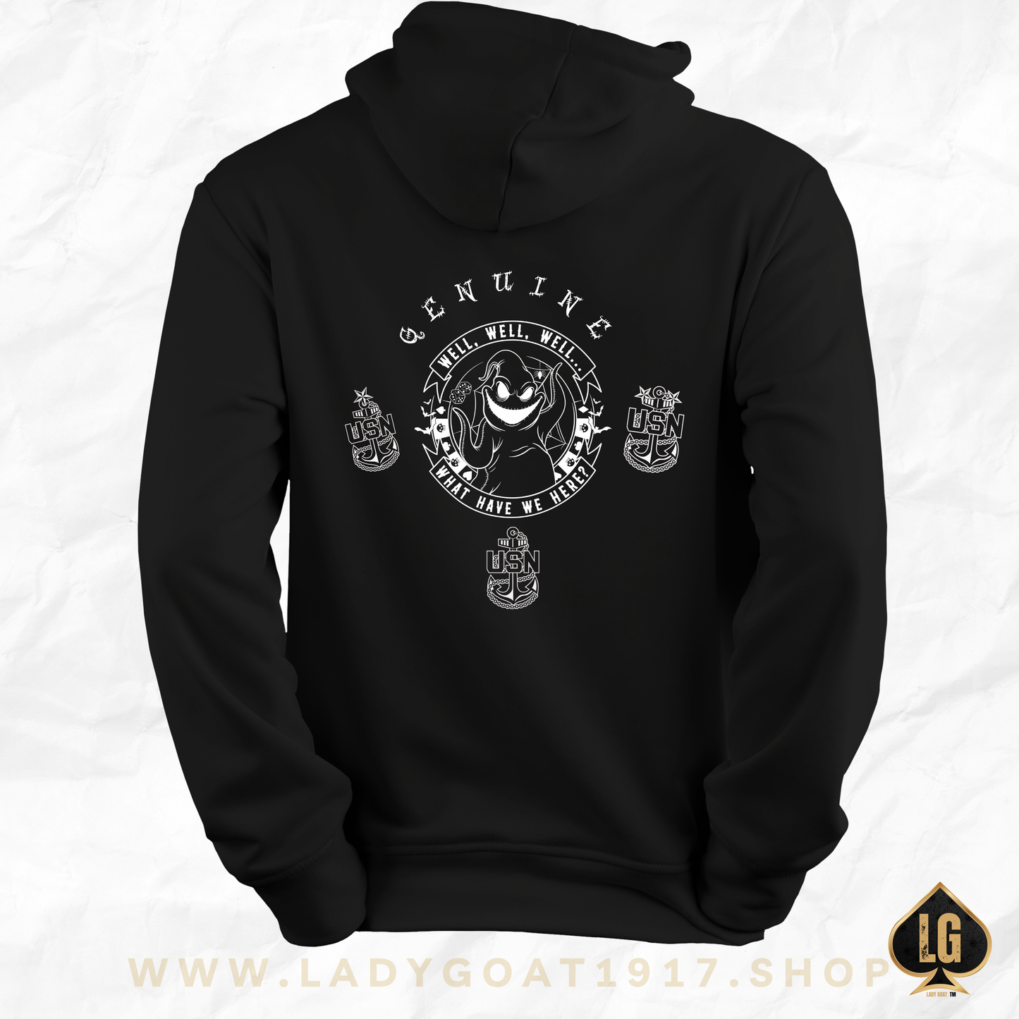 Glow in the Dark Oogie Genuine Unisex Hoodie