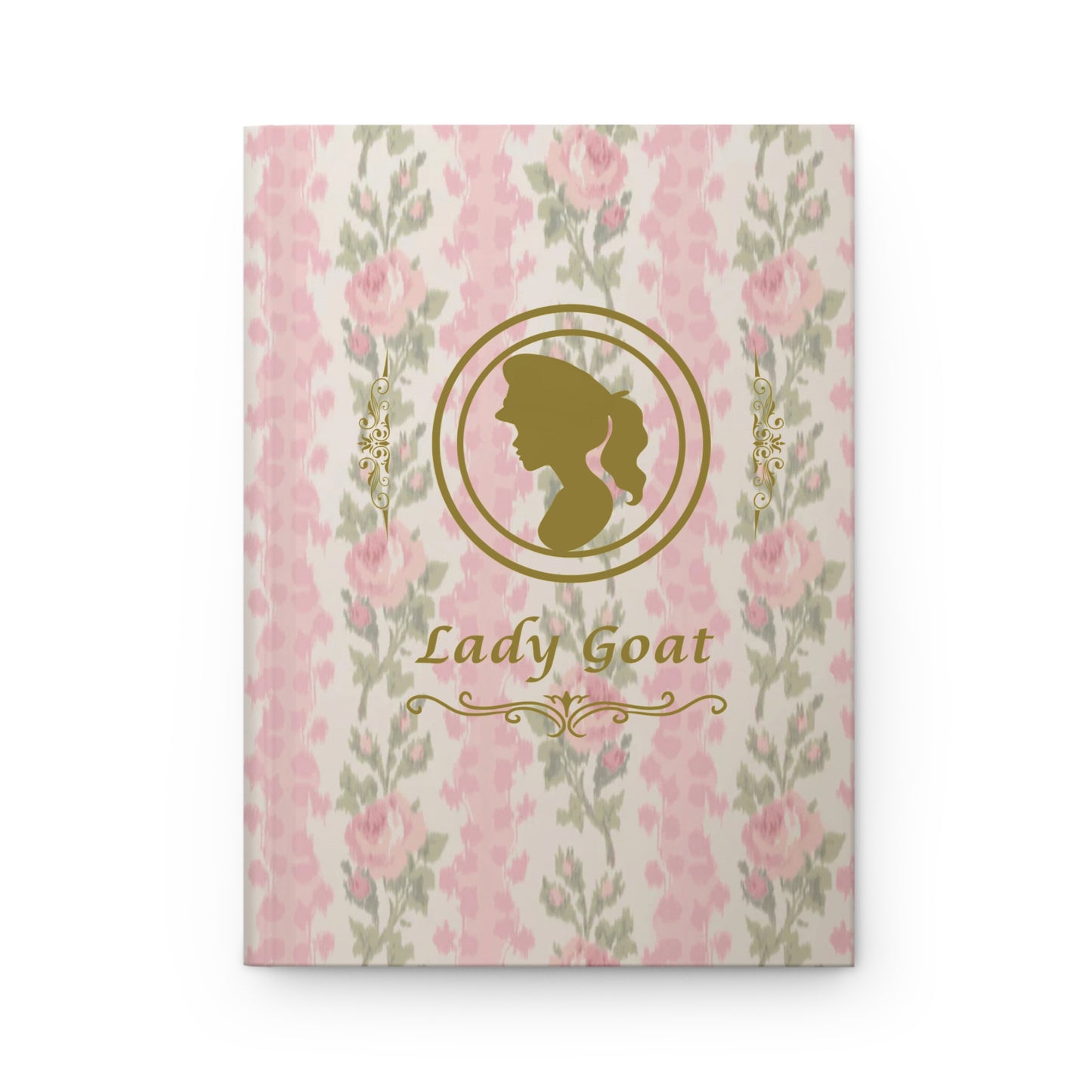 LADYGOATFANCY V1  Hardcover Journal Matte