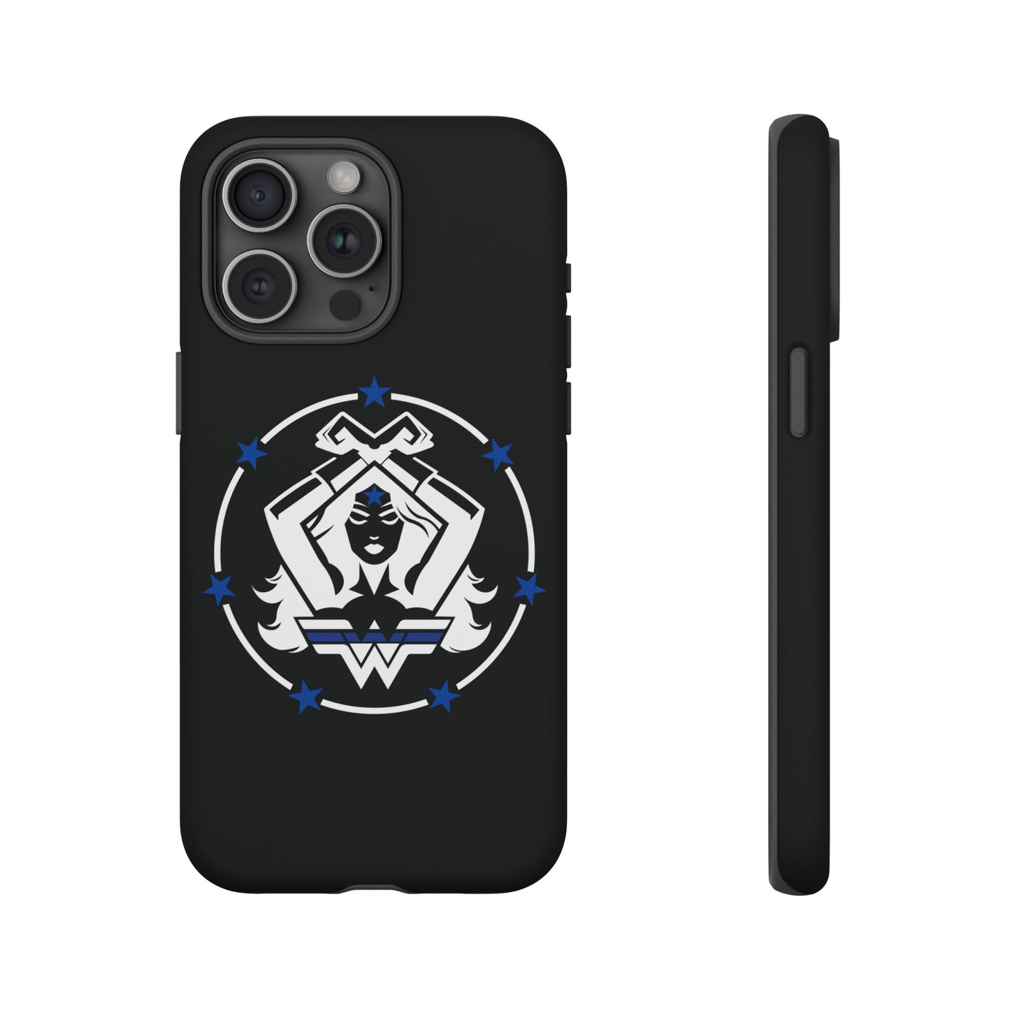 WW Blue Line Tough Phone Case