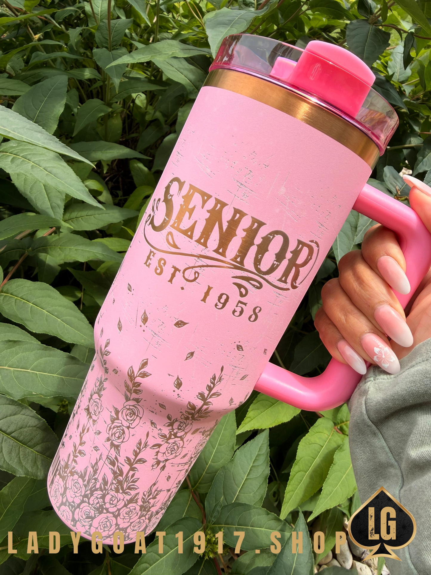 Chief Season 40oz Tumbler SCPO P!NK