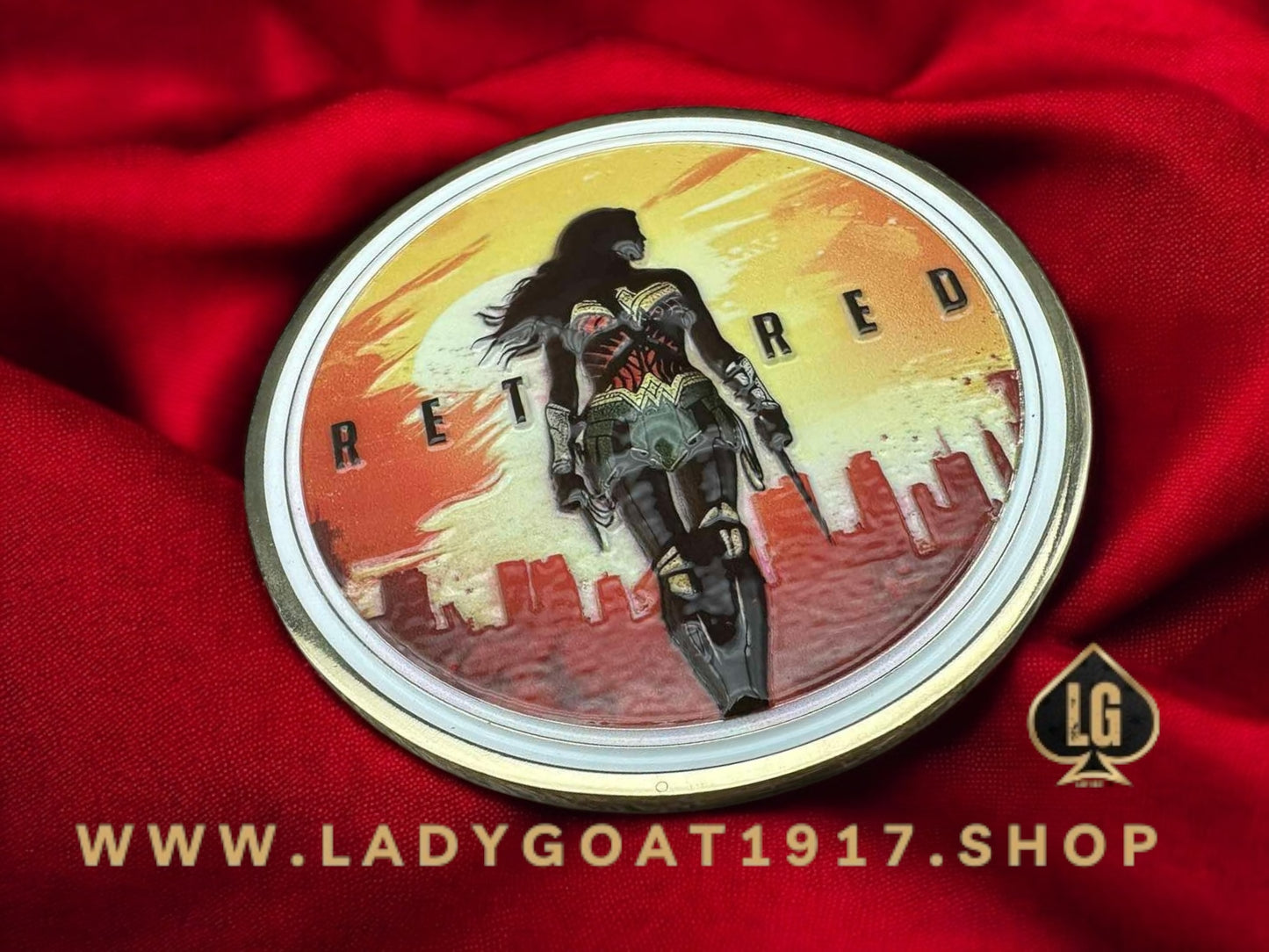 WW Retired Challenge Coin 25”