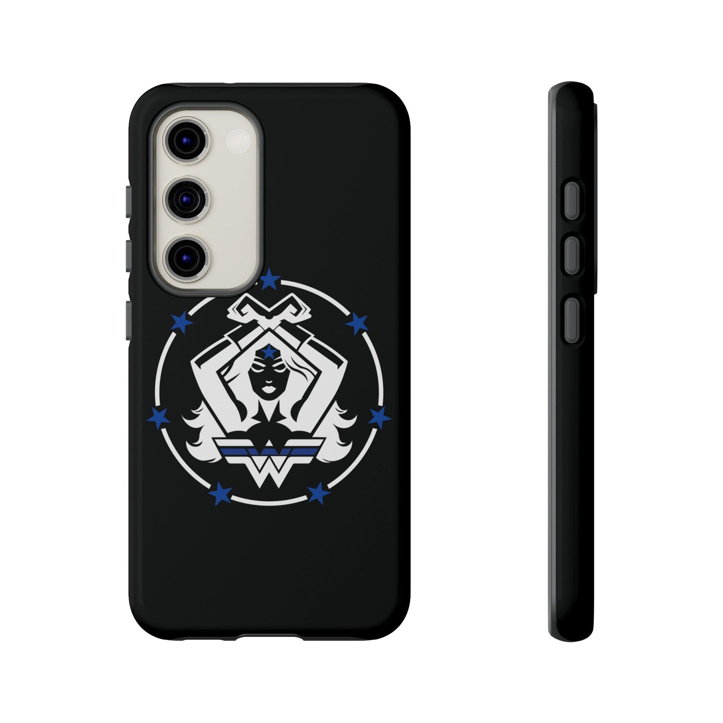 WW Blue Line Tough Phone Case