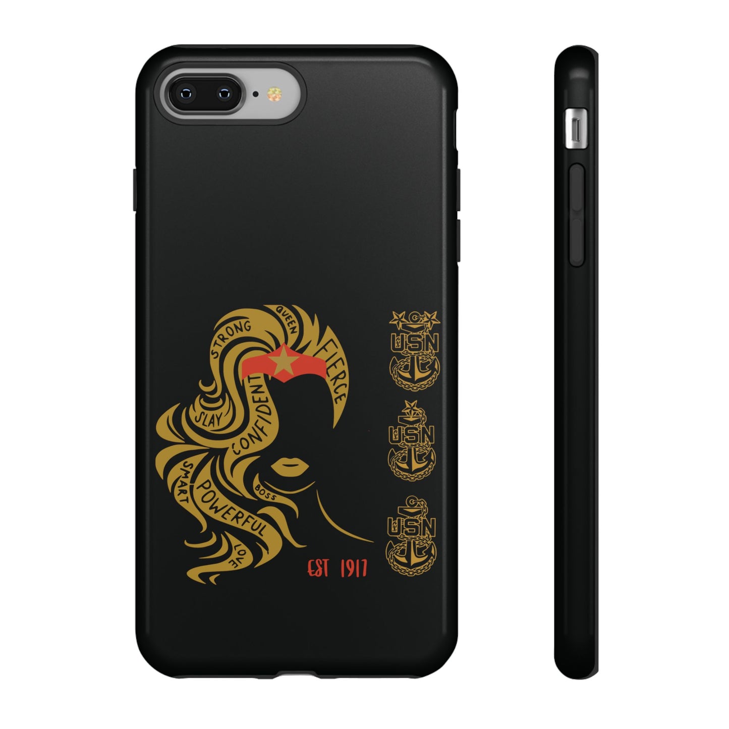 WW OG Long Hair Gold Phone Case