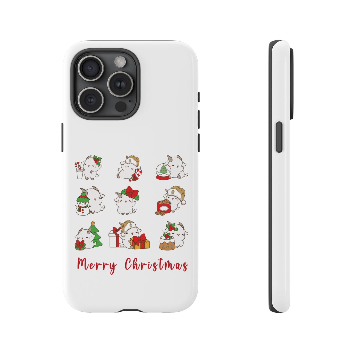Hello Goat Christmas V3Tough Phone Case