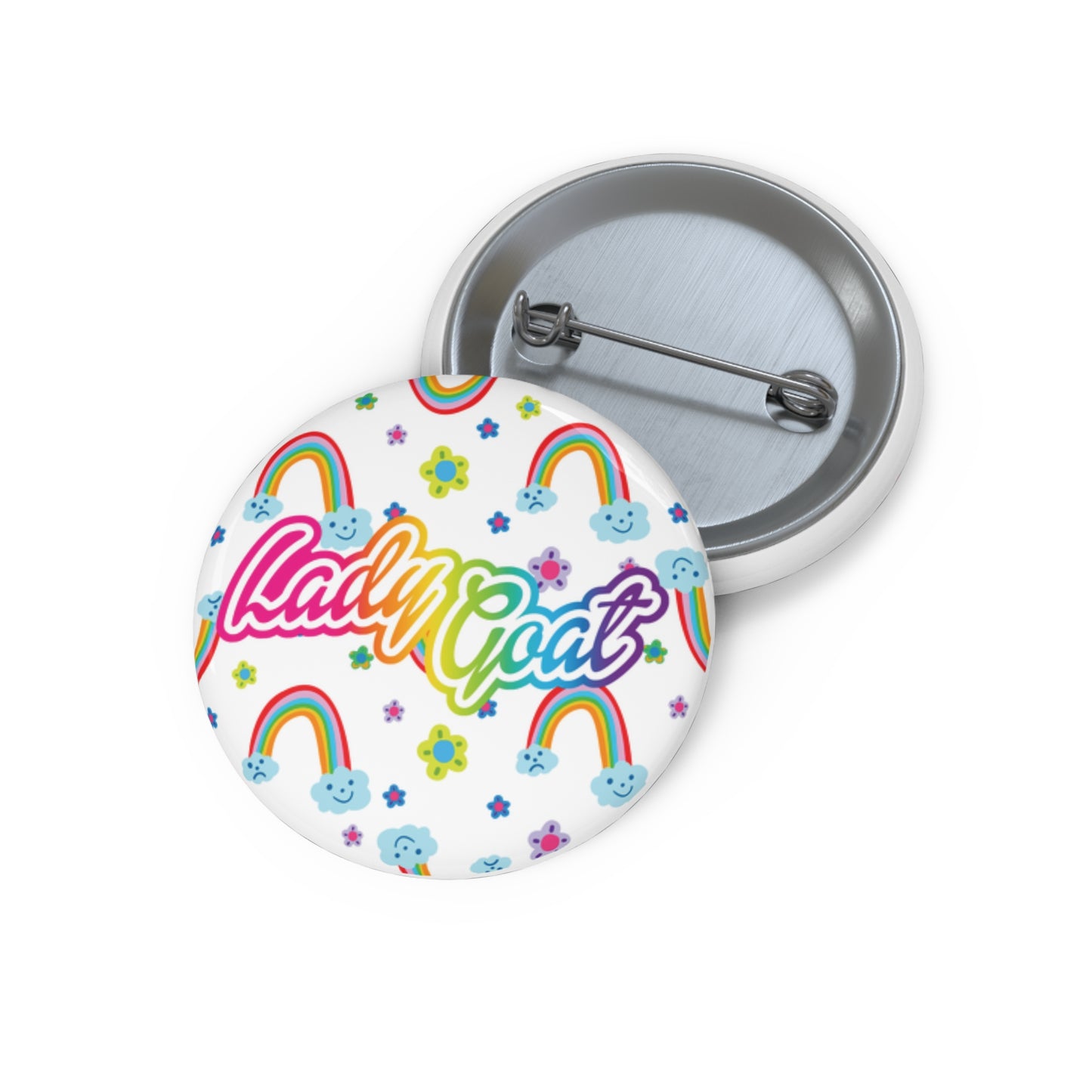 Lady Goat LF Edition Custom Pin Buttons
