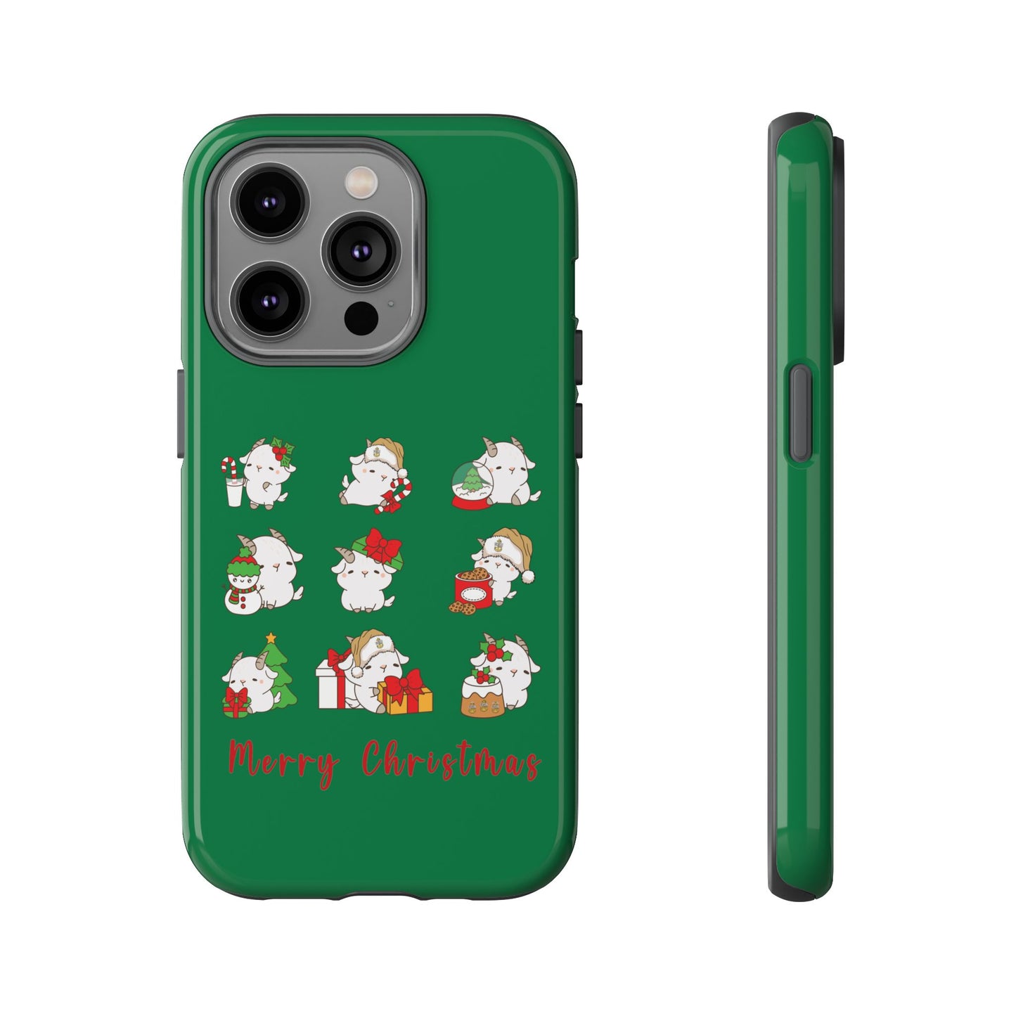 Hello Goat Christmas V2 Tough Phone Case