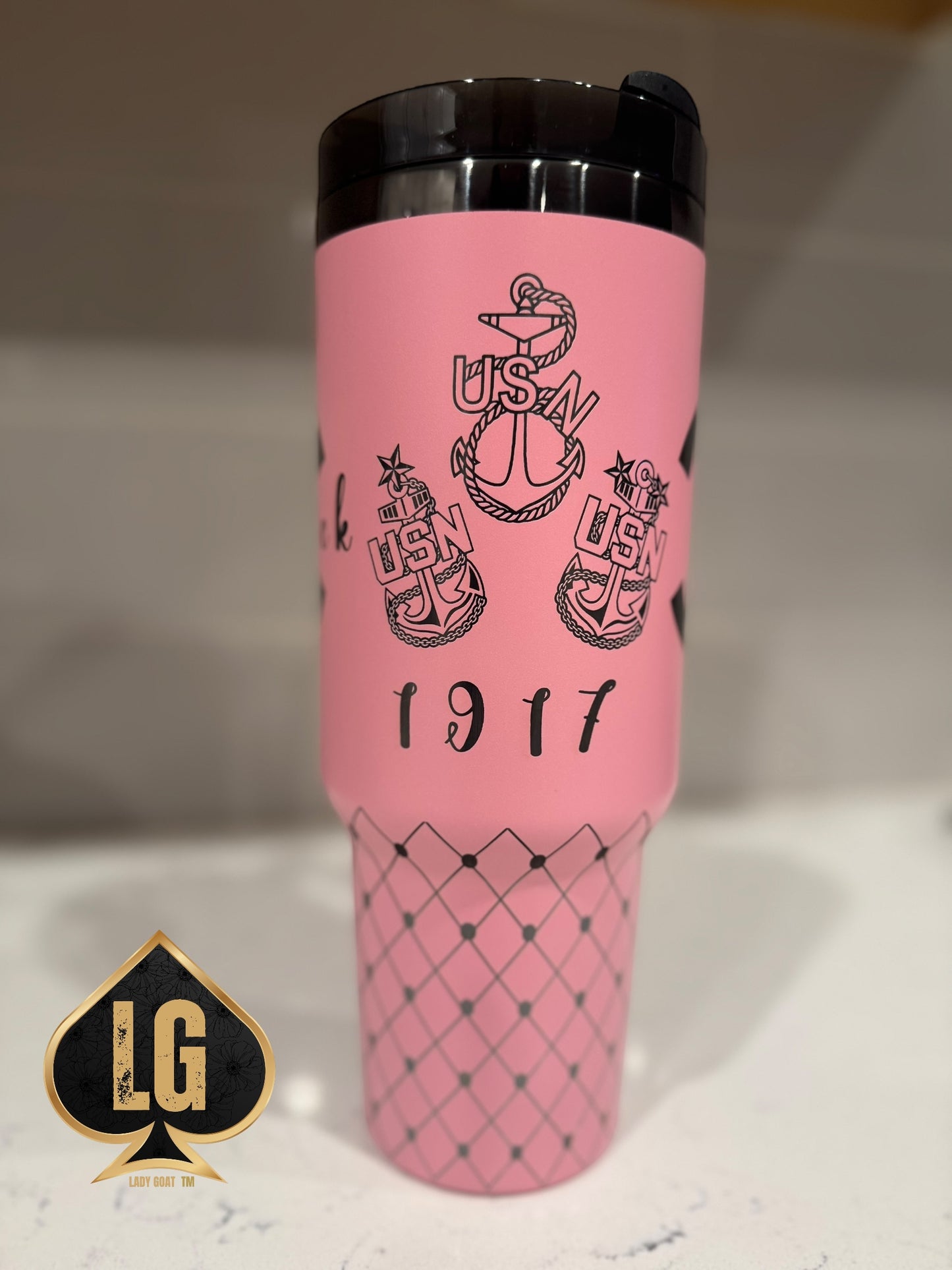Chick Chief P!NK 40 oz Tumbler Limited