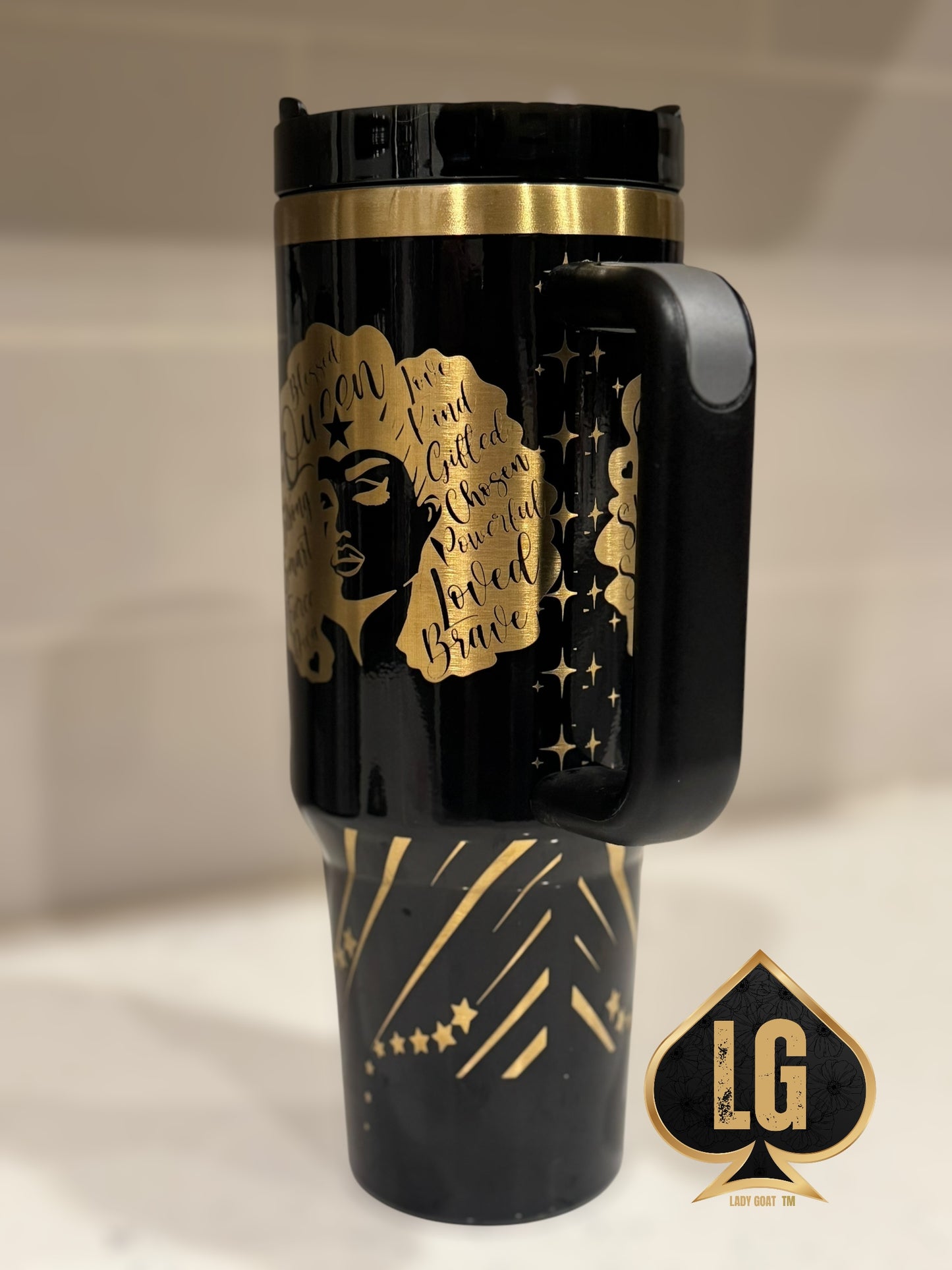 WW OG Diva Gold 40 oz Tumbler